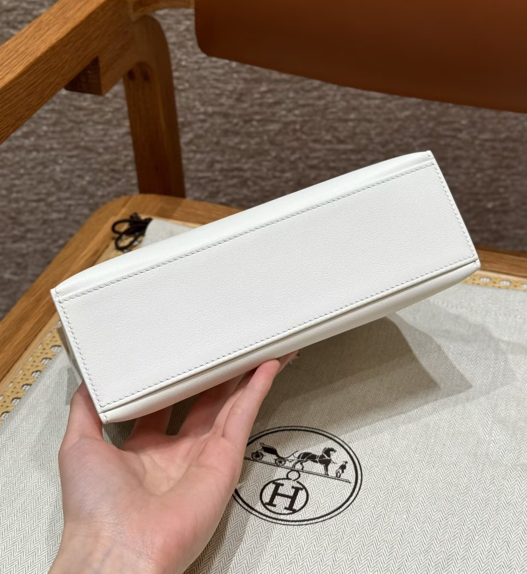 Hermès Kelly Mini Swift 22 22×7×13CM(Customized 15-20 days production time)