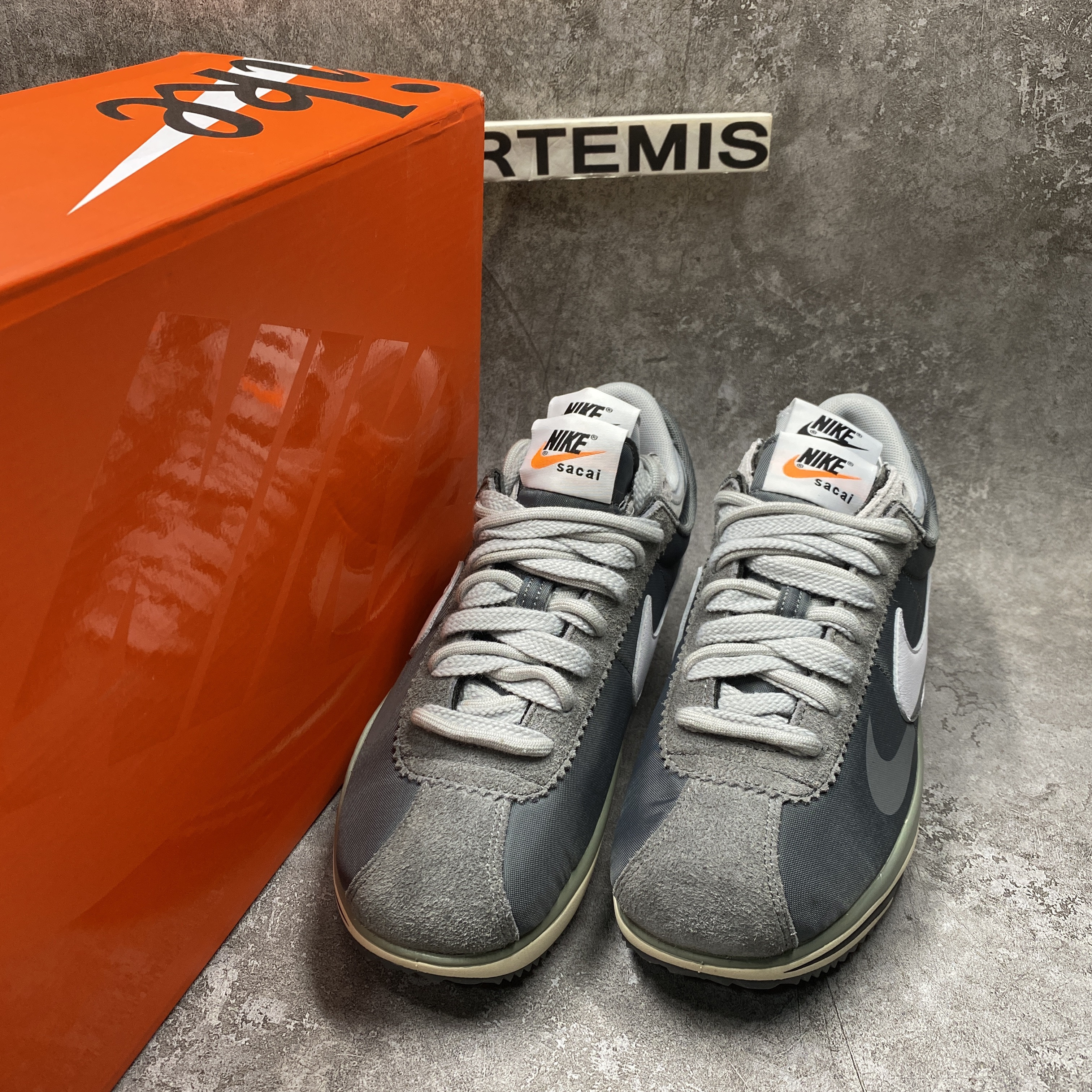 Sacai x Nike Cortez 4.0 “Grey”