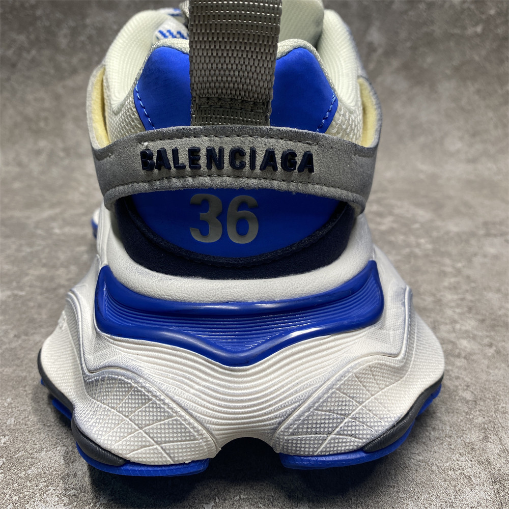 Balenciga Cargo White Grey Blue