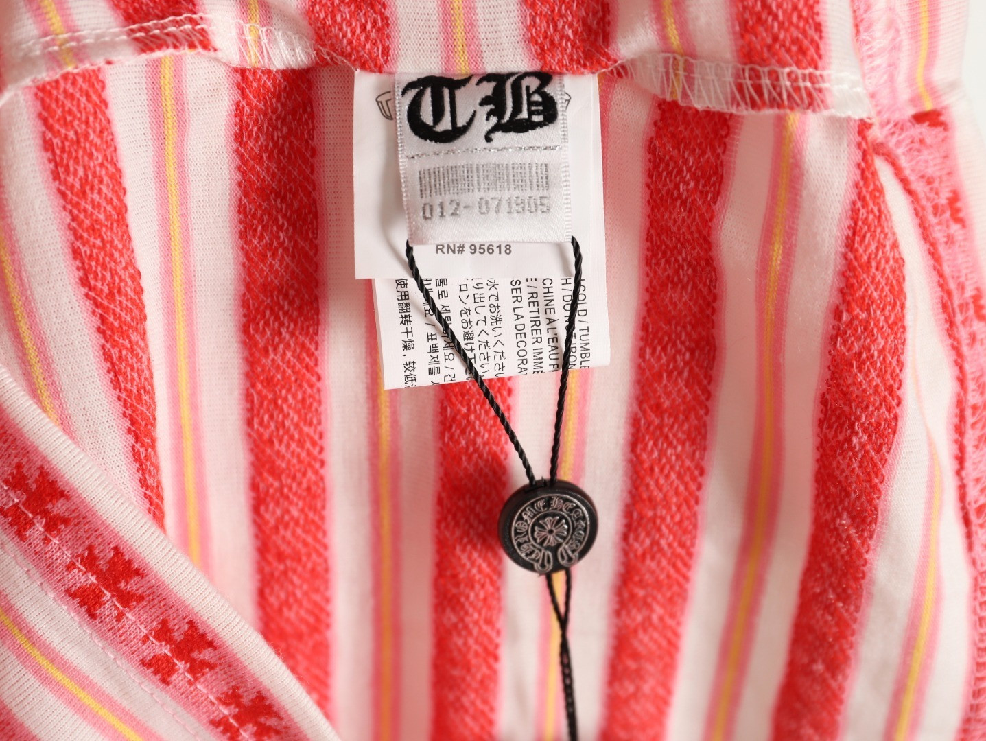 Ch**me He**ts 25fw polo shirt