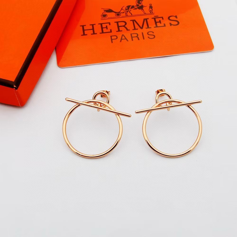 Hermès Loop Earrings