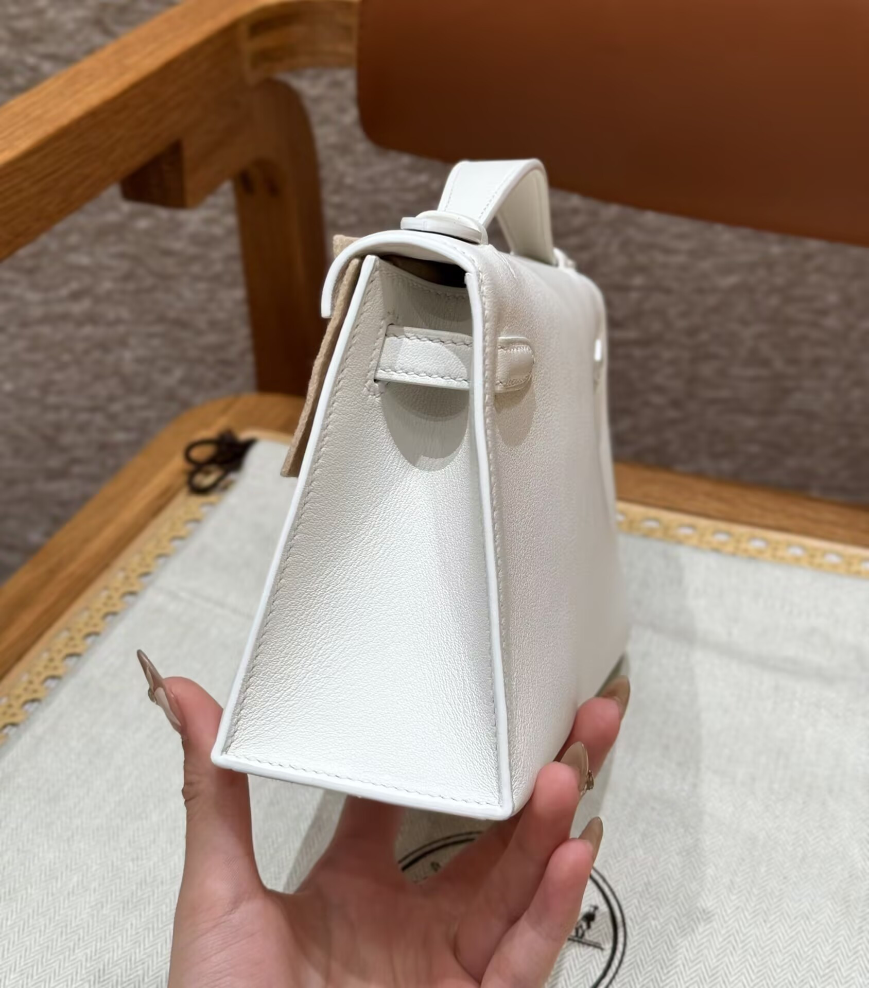 Hermès Kelly Mini Swift 22 22×7×13CM(Customized 15-20 days production time)