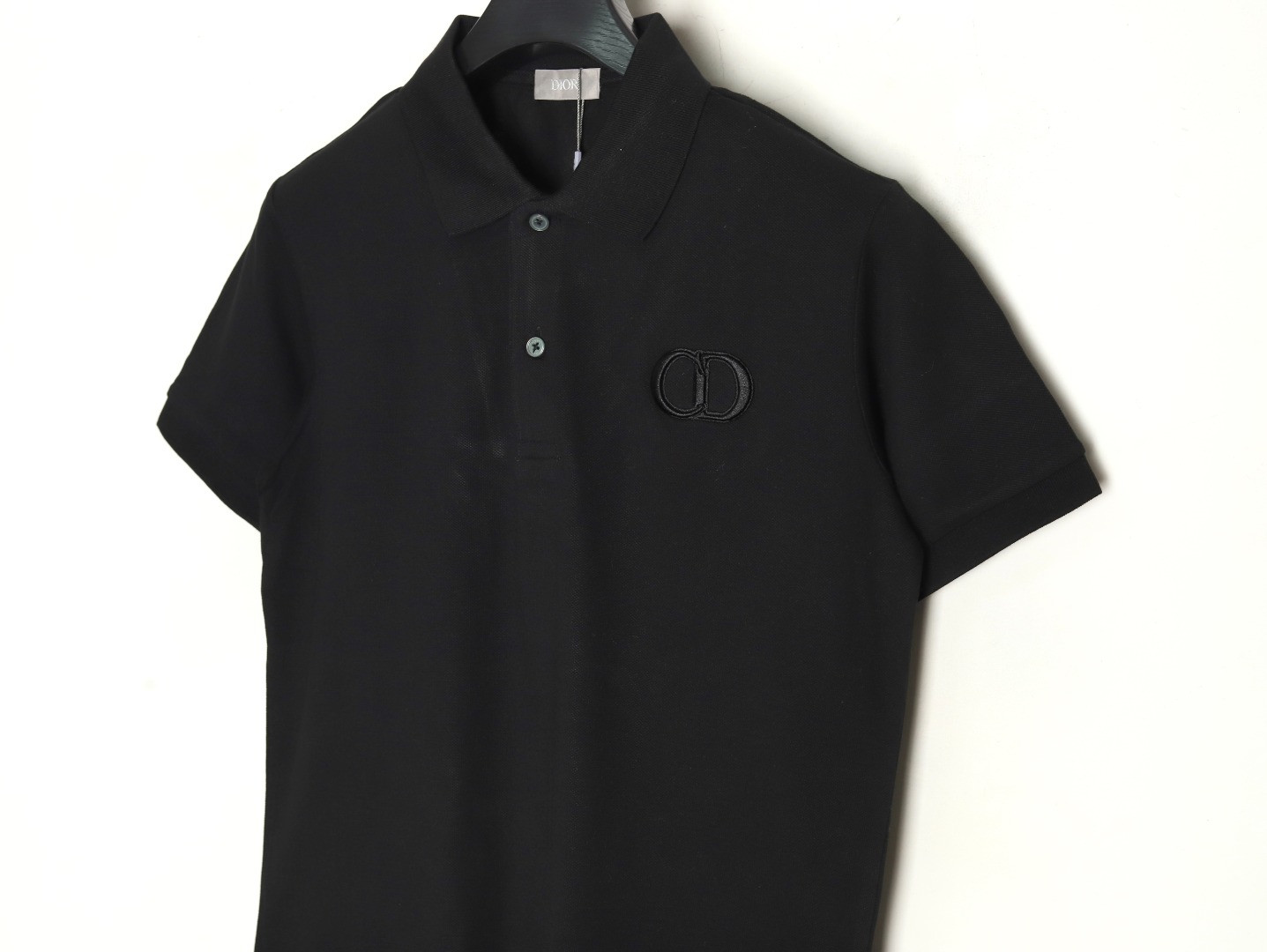 D*or 22ss short-sleeved polo shirt