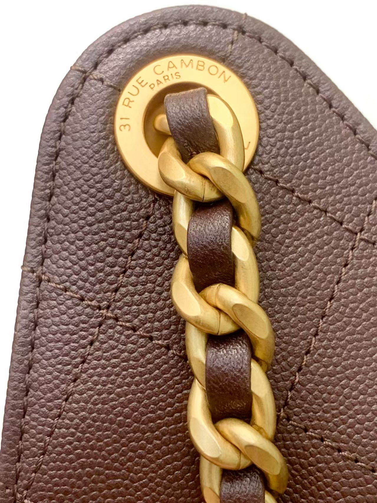 Ch*el 25c bucket bag 26x30x14cm