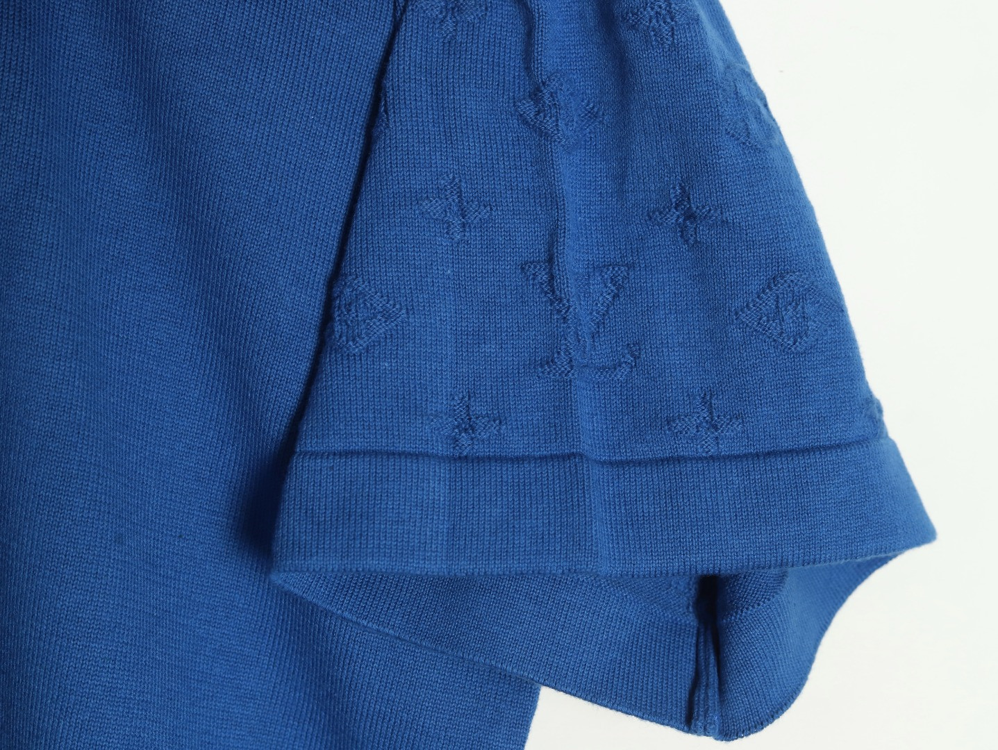 l0*is V*t0n lv 25fw knitting short-sleeved