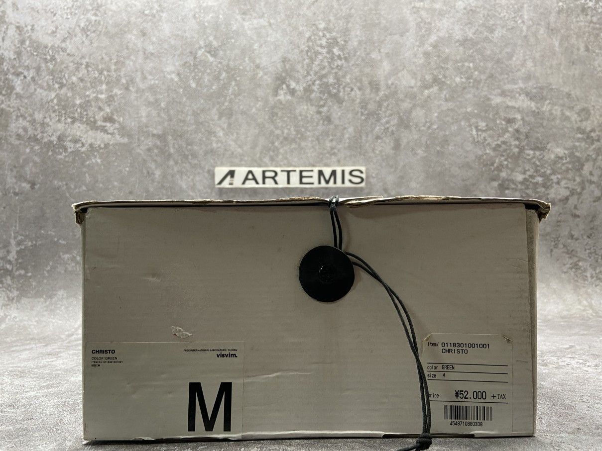 Visvim Christo Sandal Slipper Green