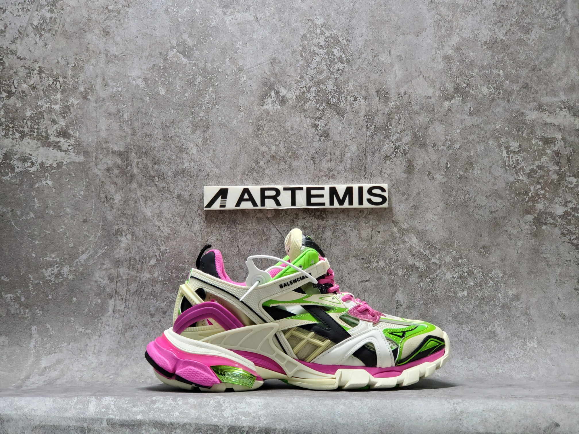 Balenciga Track 2 Pink Green