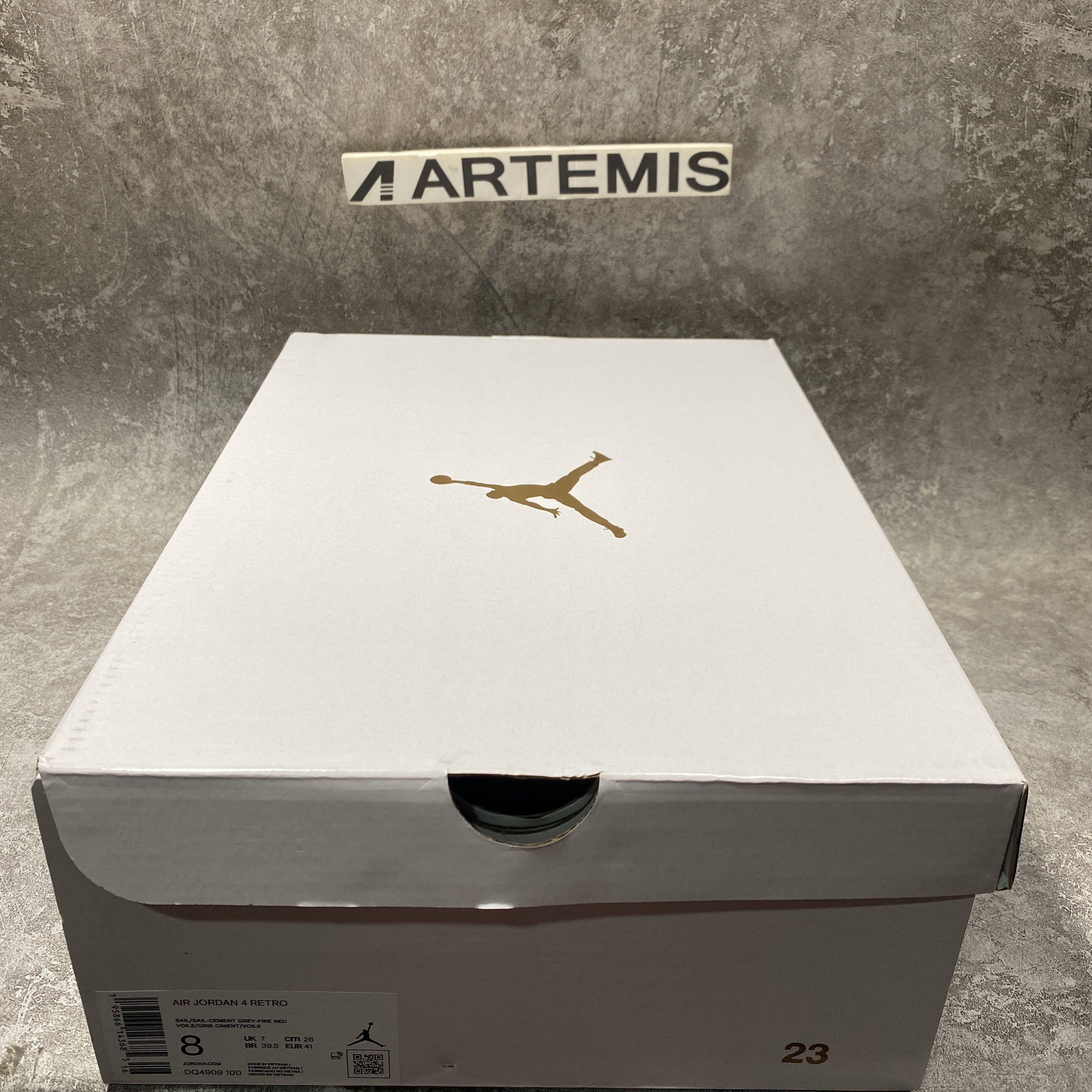 Air Jordan 4 Retro Blank Canvas