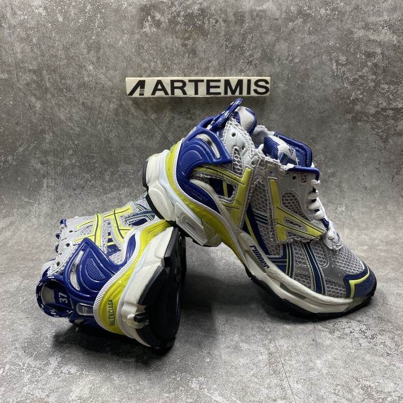 Ba*len*cia*ga panelled chunky-sole sneakers