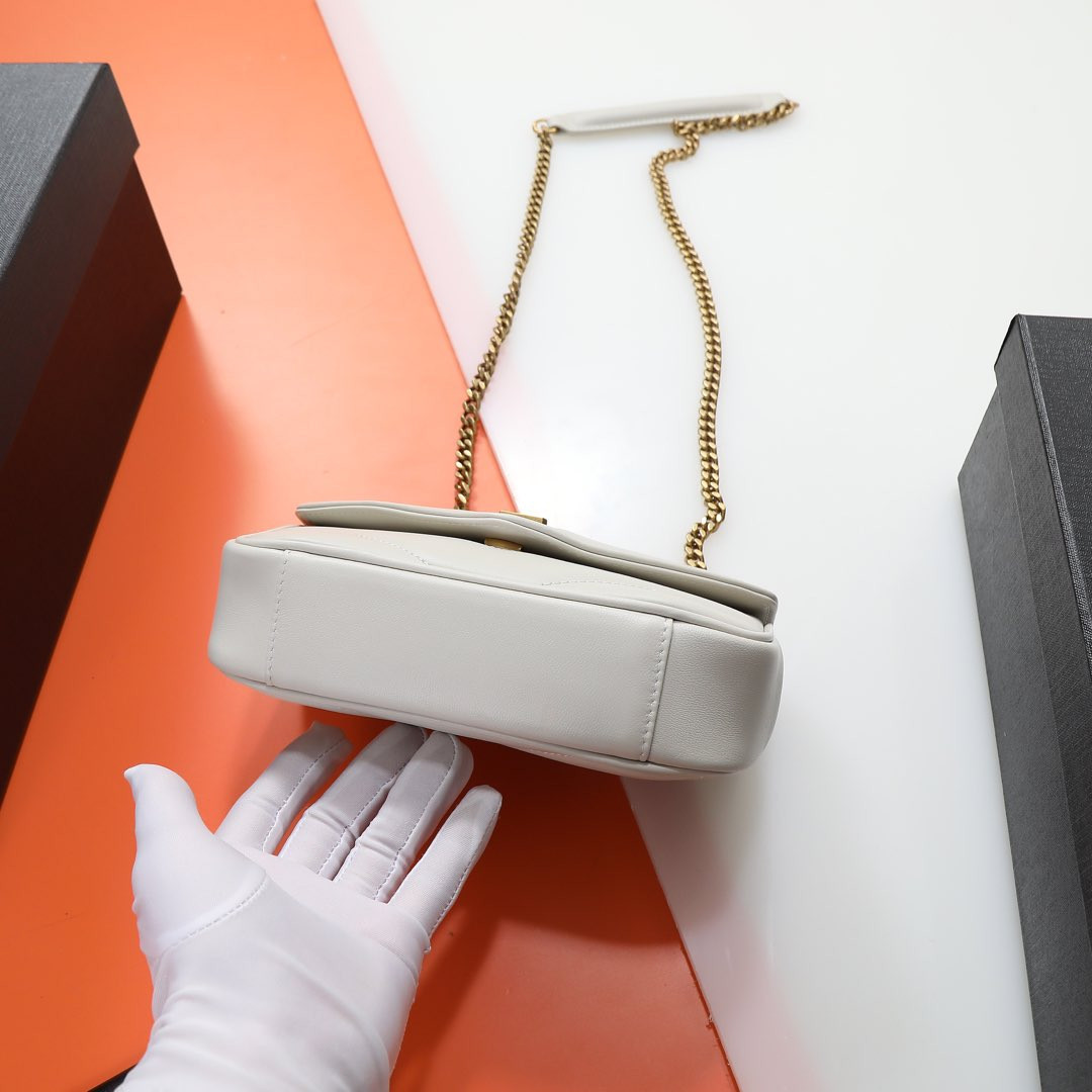 Y*L loulou mini in lambskin 20x12x5cm