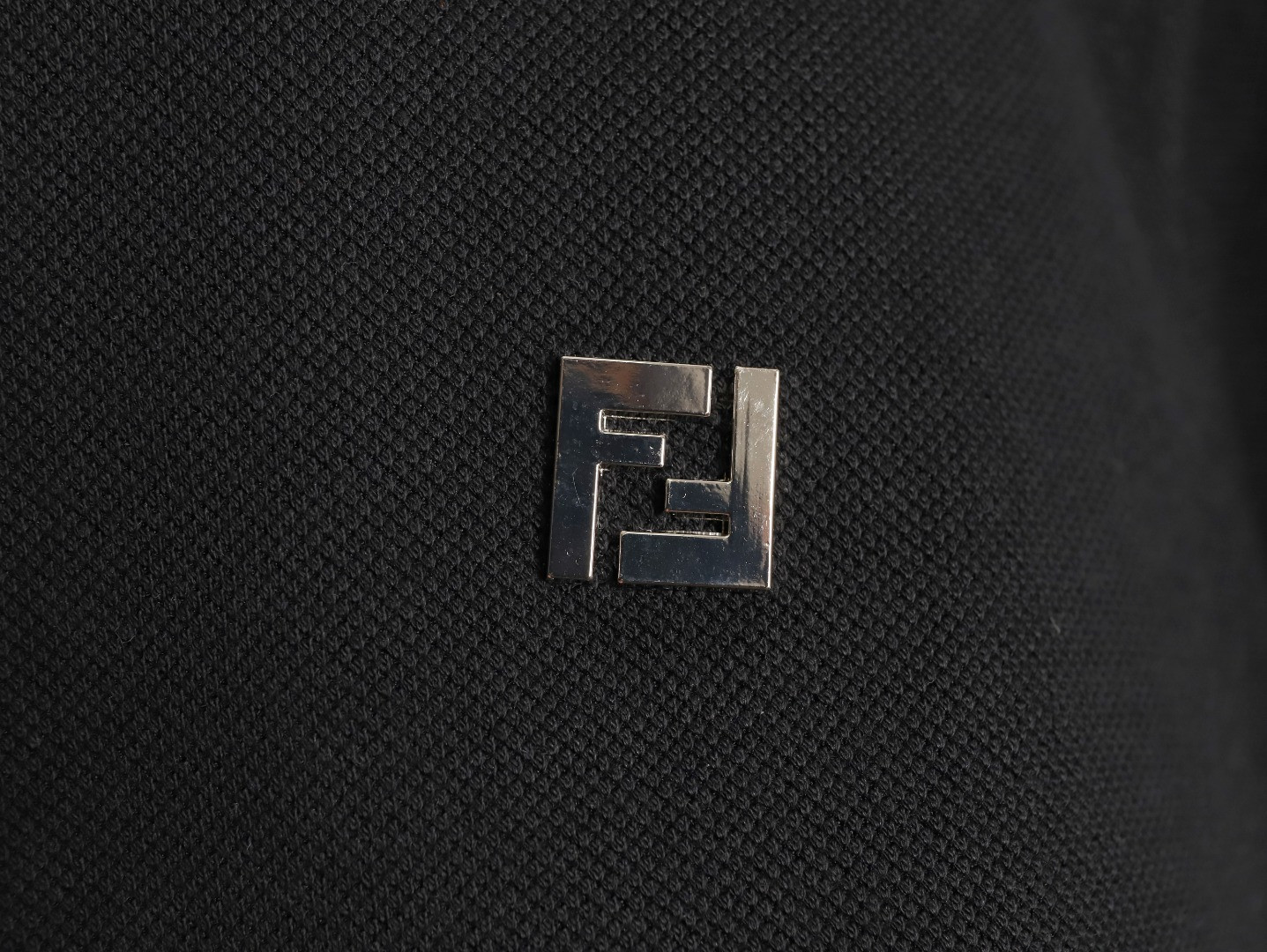 F**di 26ss short-sleeved polo shirt