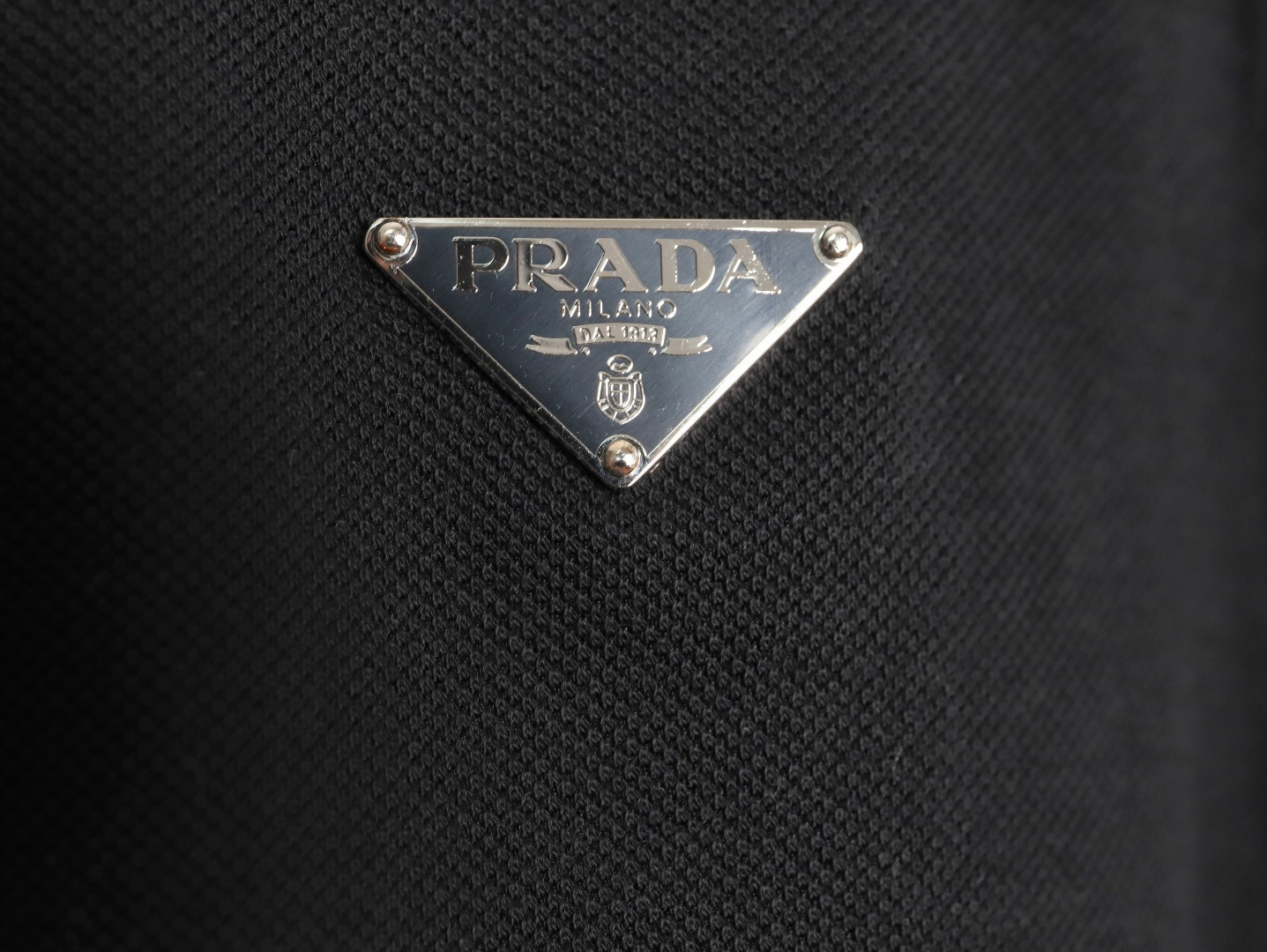 Pra*a 26ss short-sleeved polo shirt