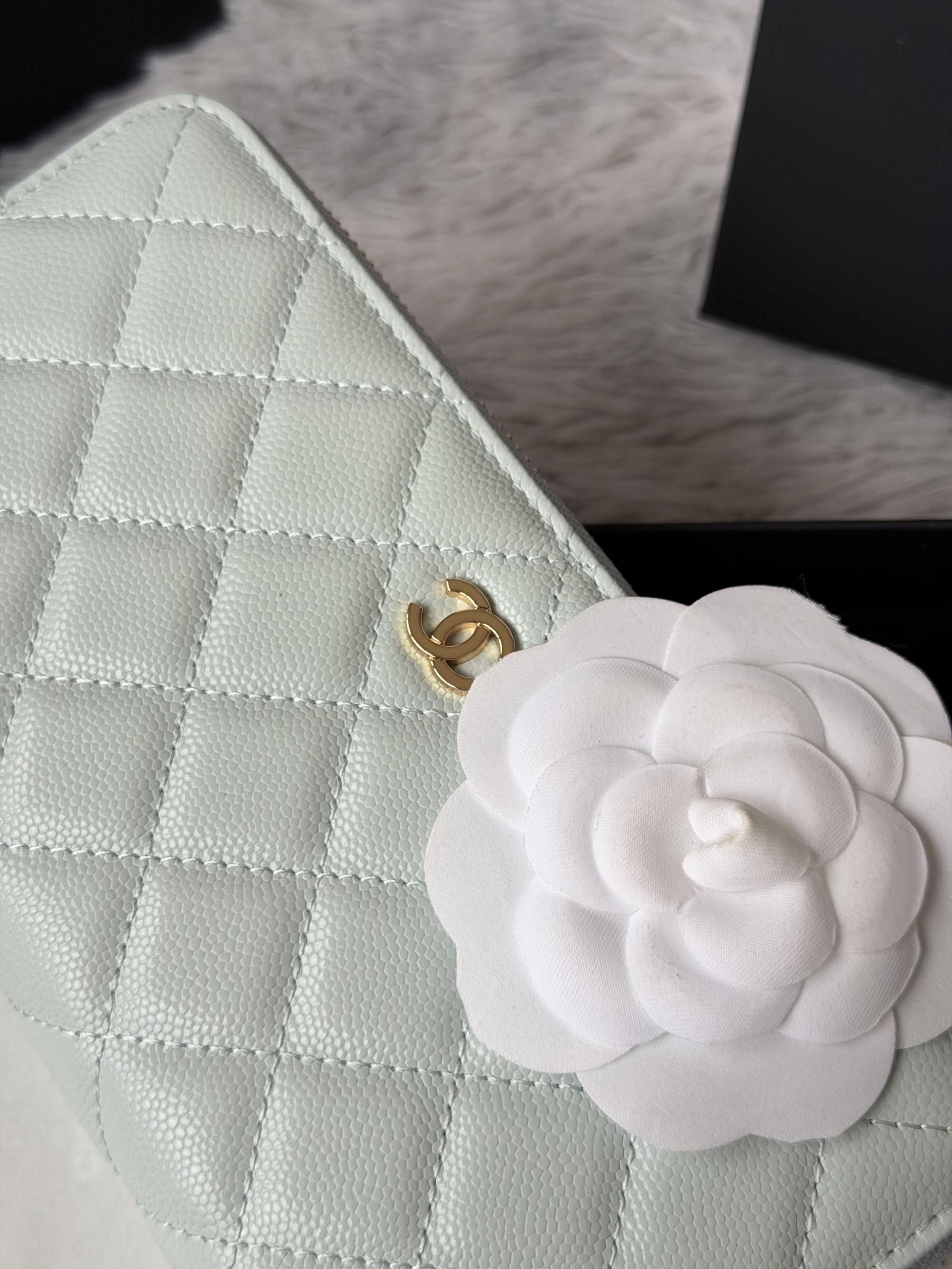 Chanel Zip Around Wallet 80758 10x19x3cm