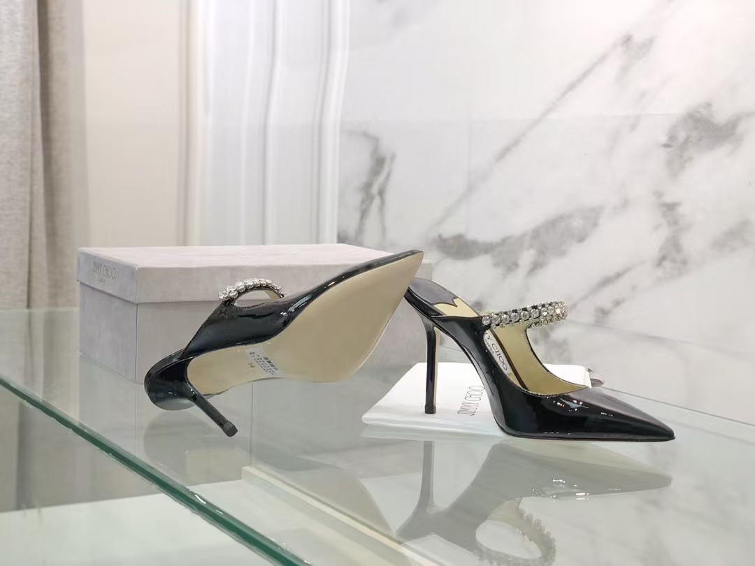 UA J1m*y Ch00 Mules En Cuir Bing