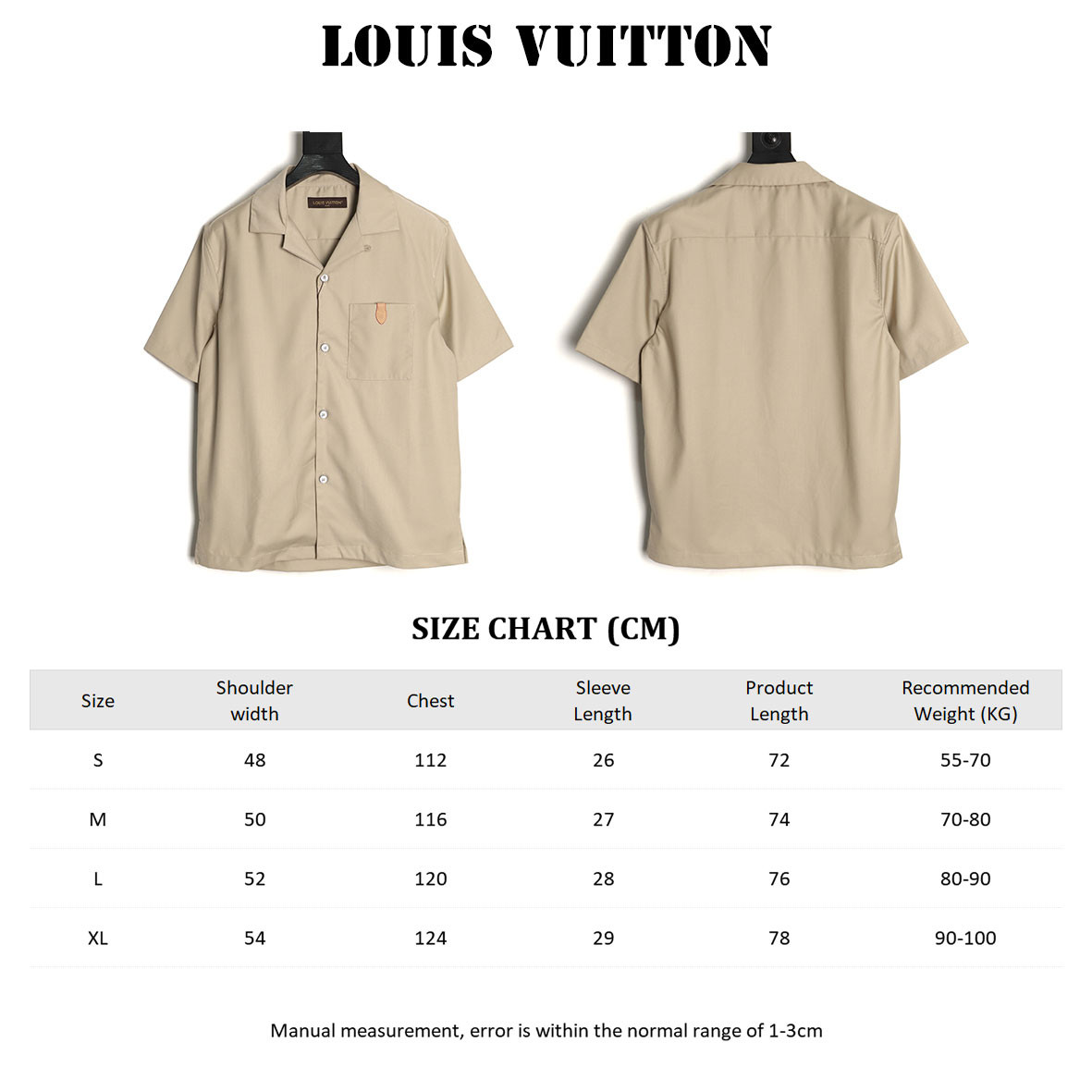 Louis Vuitton Short-sleeved Shirts