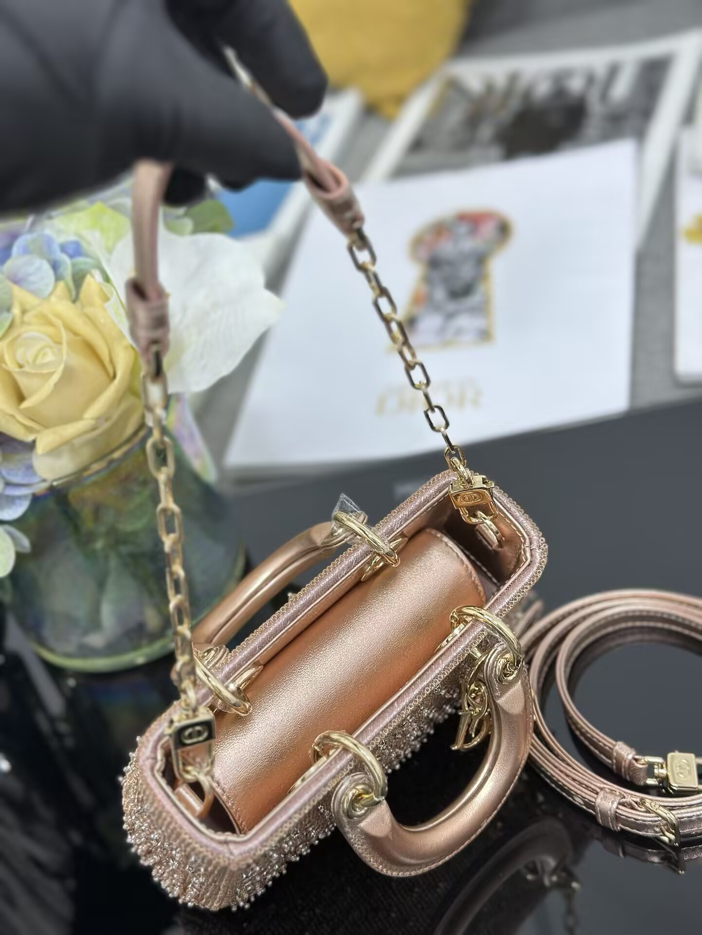Dior Lady D-Joy Micro Bag 16 x 9 x 5 cm