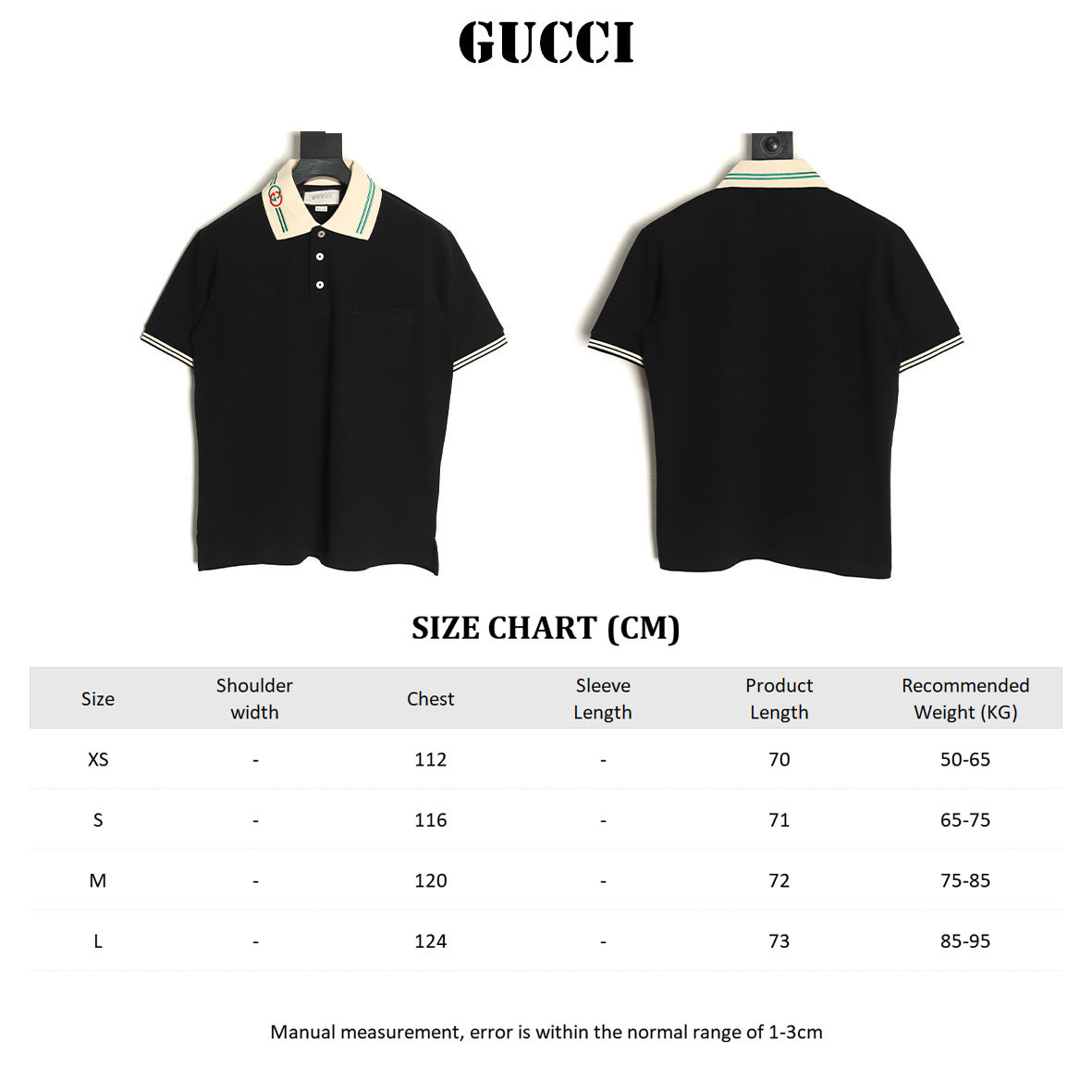 Gvc*1 short-sleeved polo shirt
