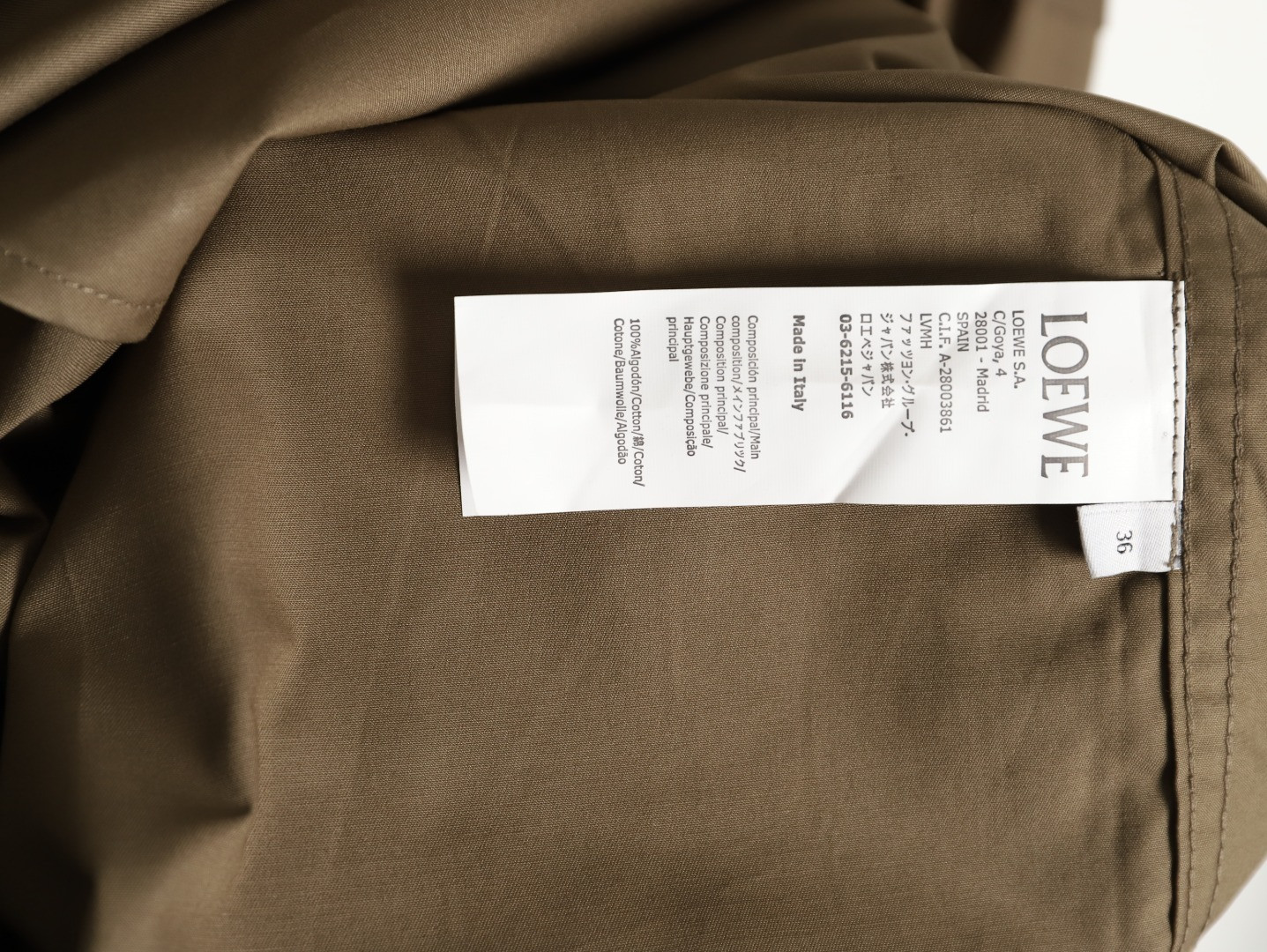 LOEWE Anagram Long-sleeved Shirts