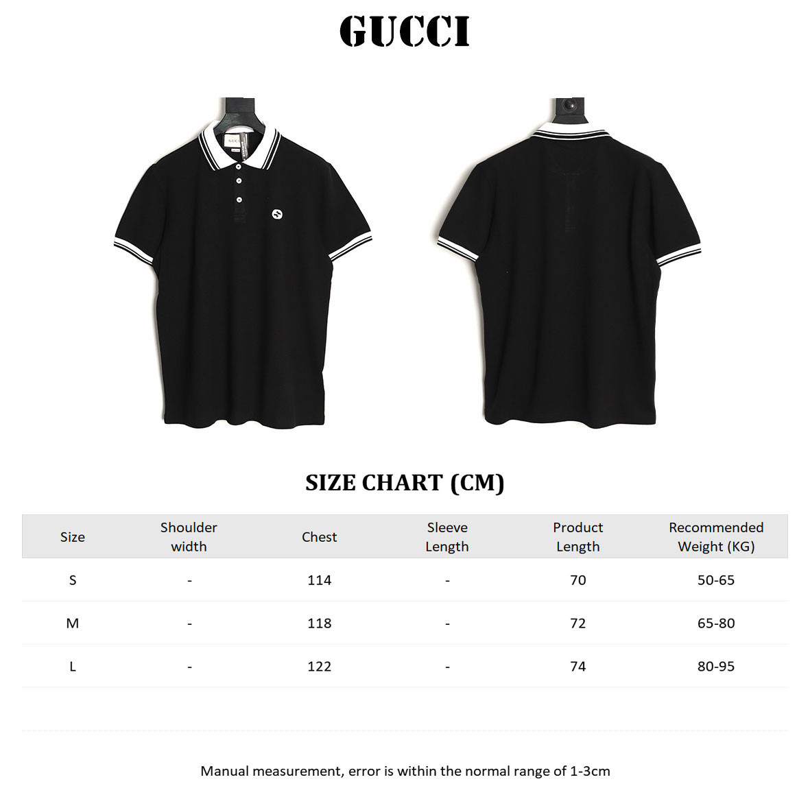 Gvc*1 short-sleeved polo shirt