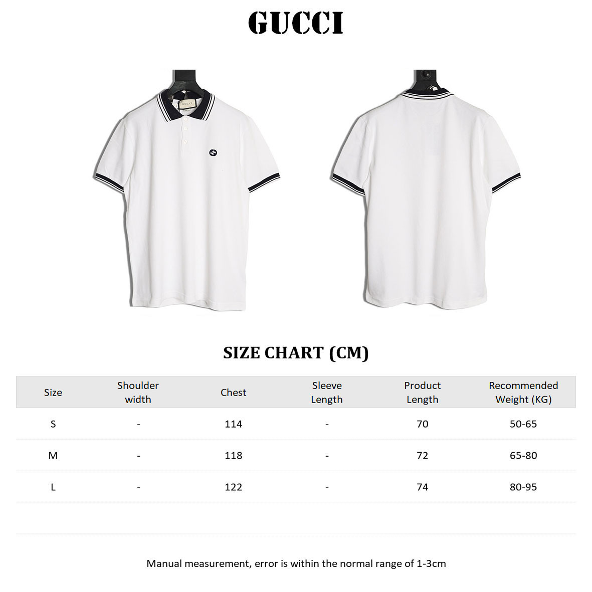 Gvc*1 short-sleeved polo shirt