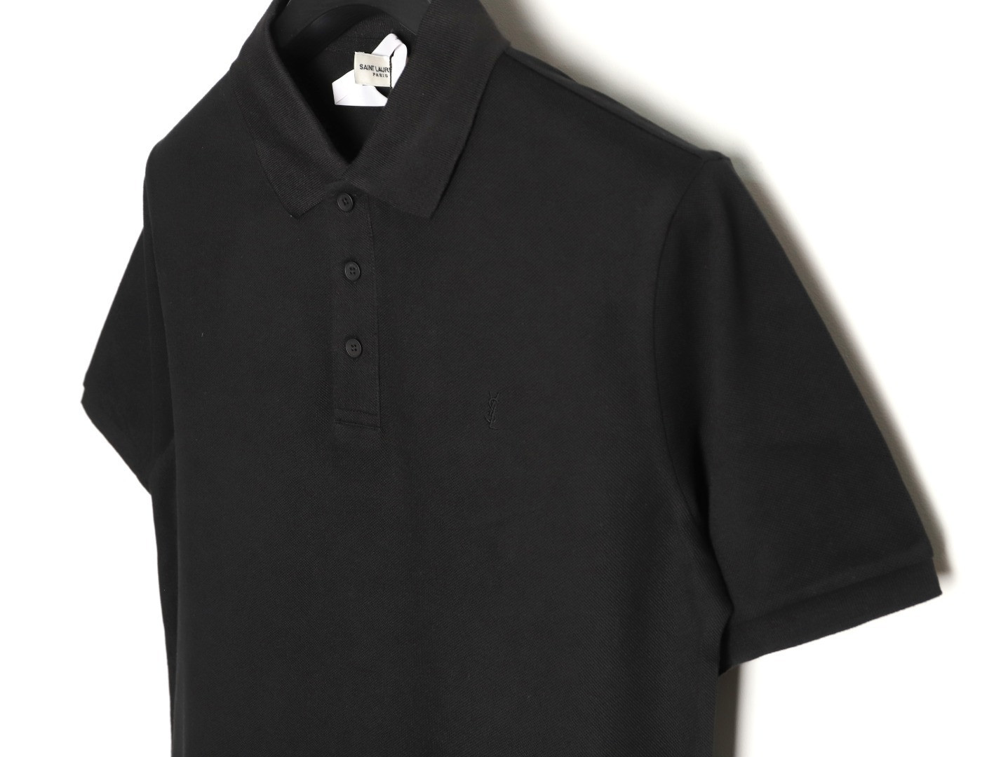 Sa1nt Lau*nt y51 short-sleeved polo shirt