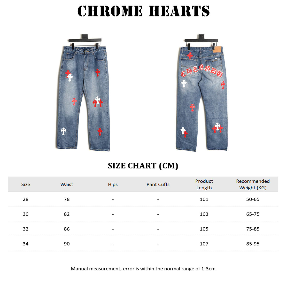 Ch*0me He**ts Jeans