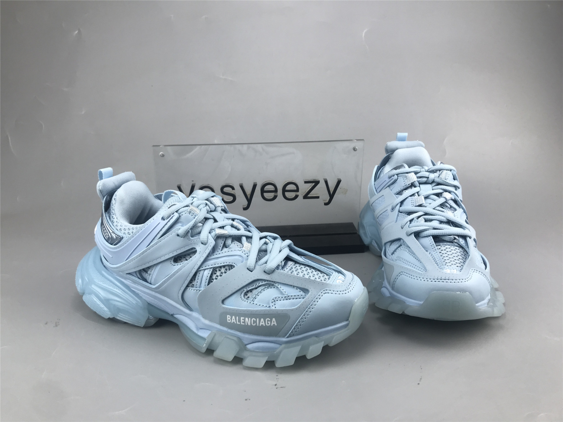 UA TRACK SNEAKER SKY BLUE TRANSPARENT