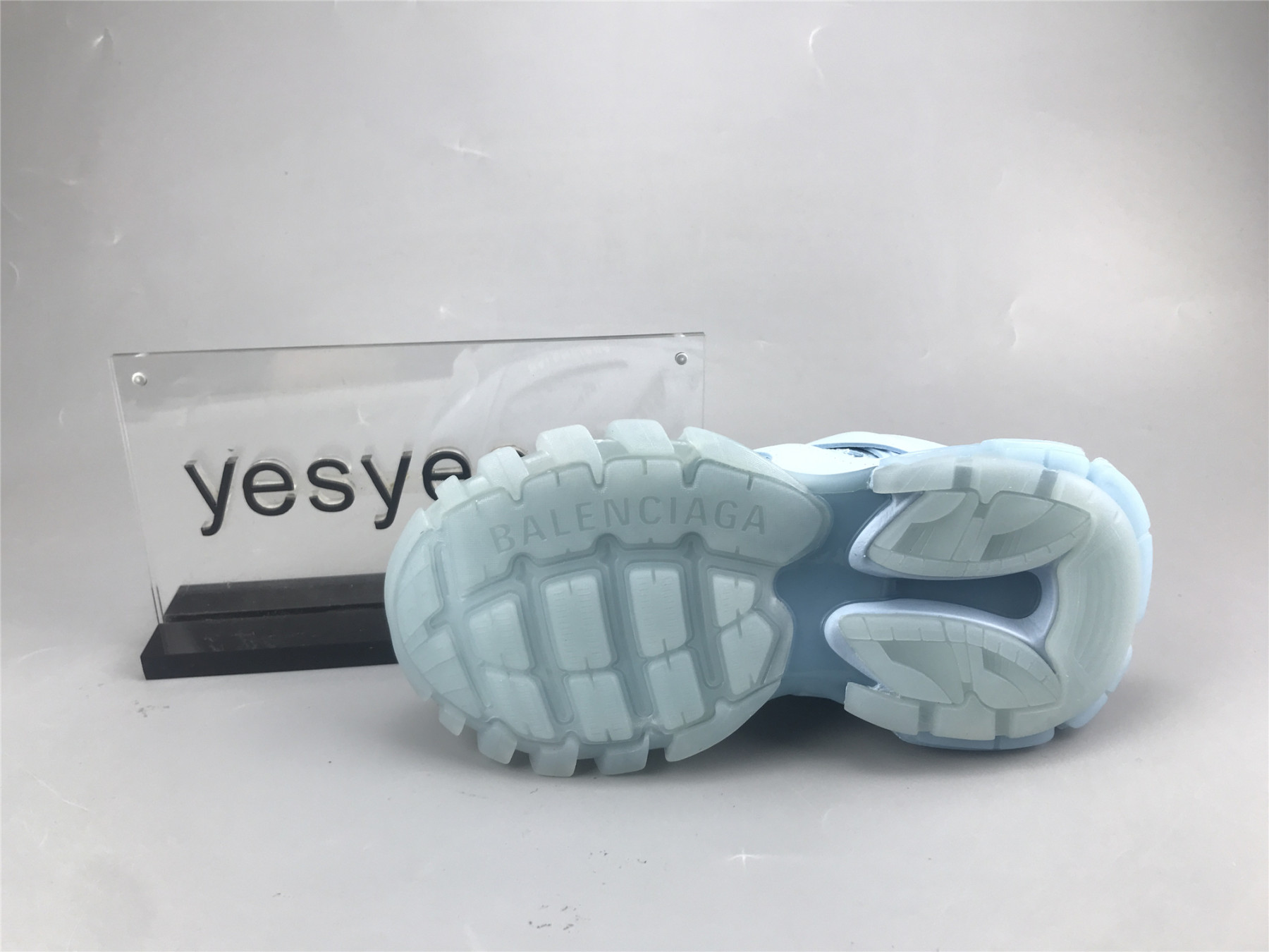 UA TRACK SNEAKER SKY BLUE TRANSPARENT