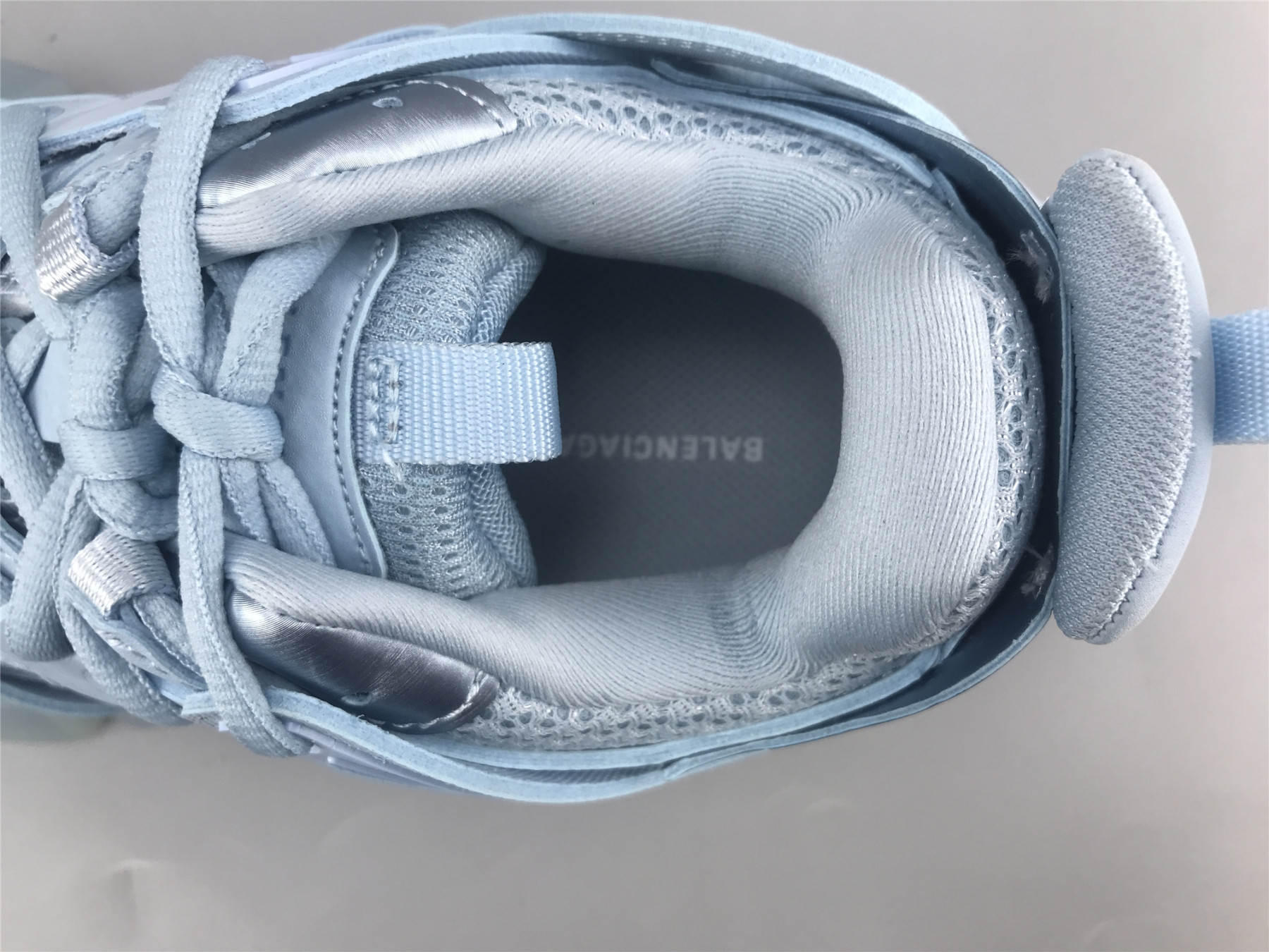 UA TRACK SNEAKER SKY BLUE TRANSPARENT