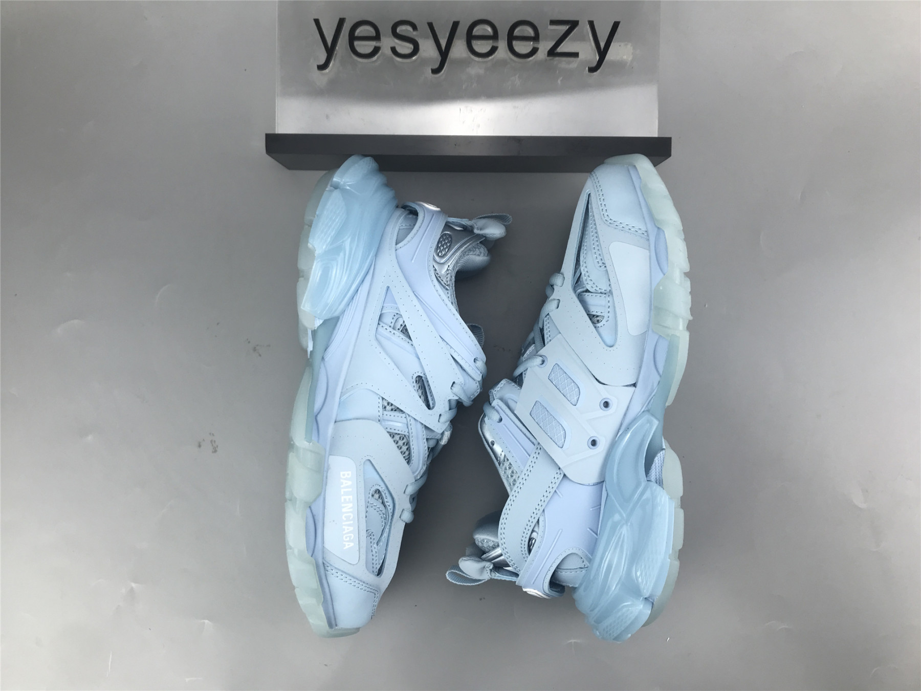 UA TRACK SNEAKER SKY BLUE TRANSPARENT