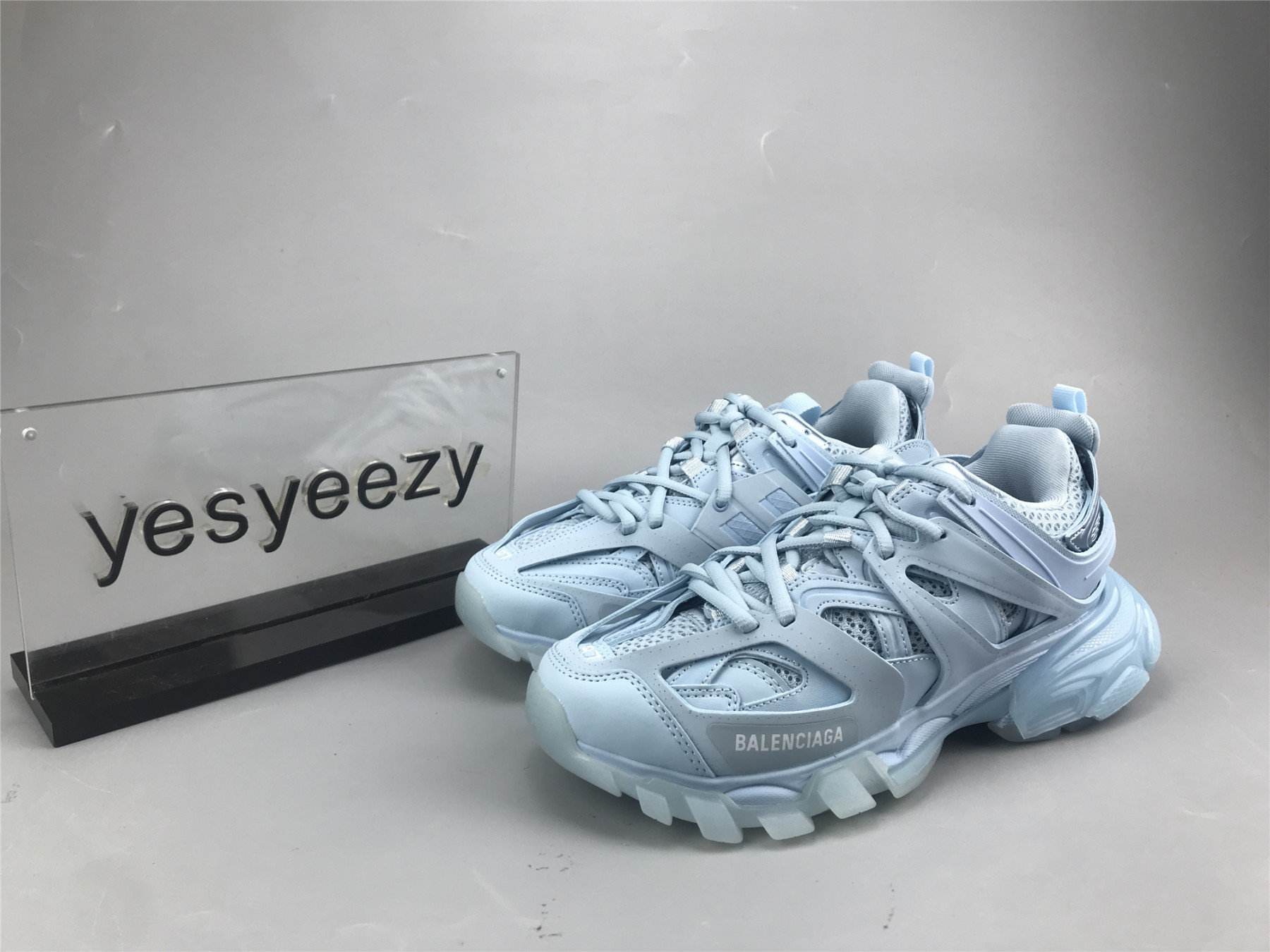 UA TRACK SNEAKER SKY BLUE TRANSPARENT