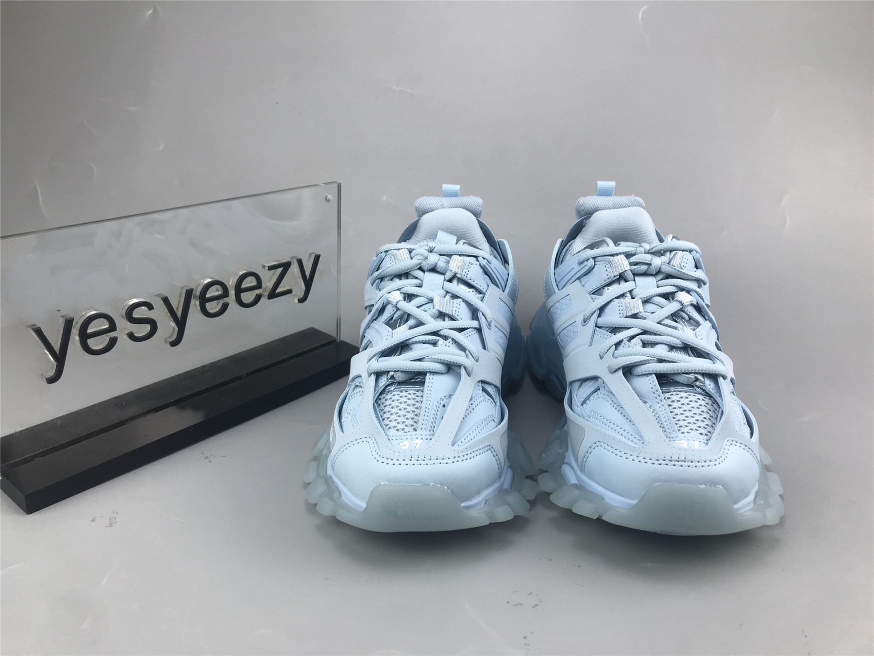 UA TRACK SNEAKER SKY BLUE TRANSPARENT