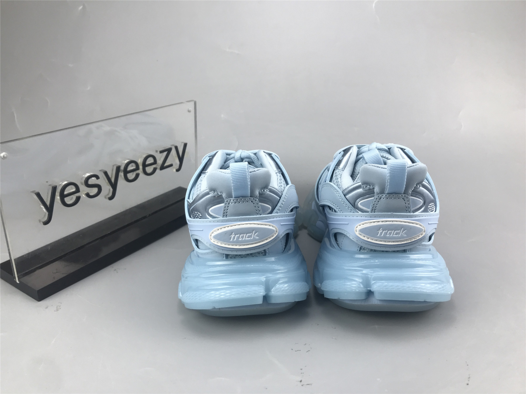 UA TRACK SNEAKER SKY BLUE TRANSPARENT