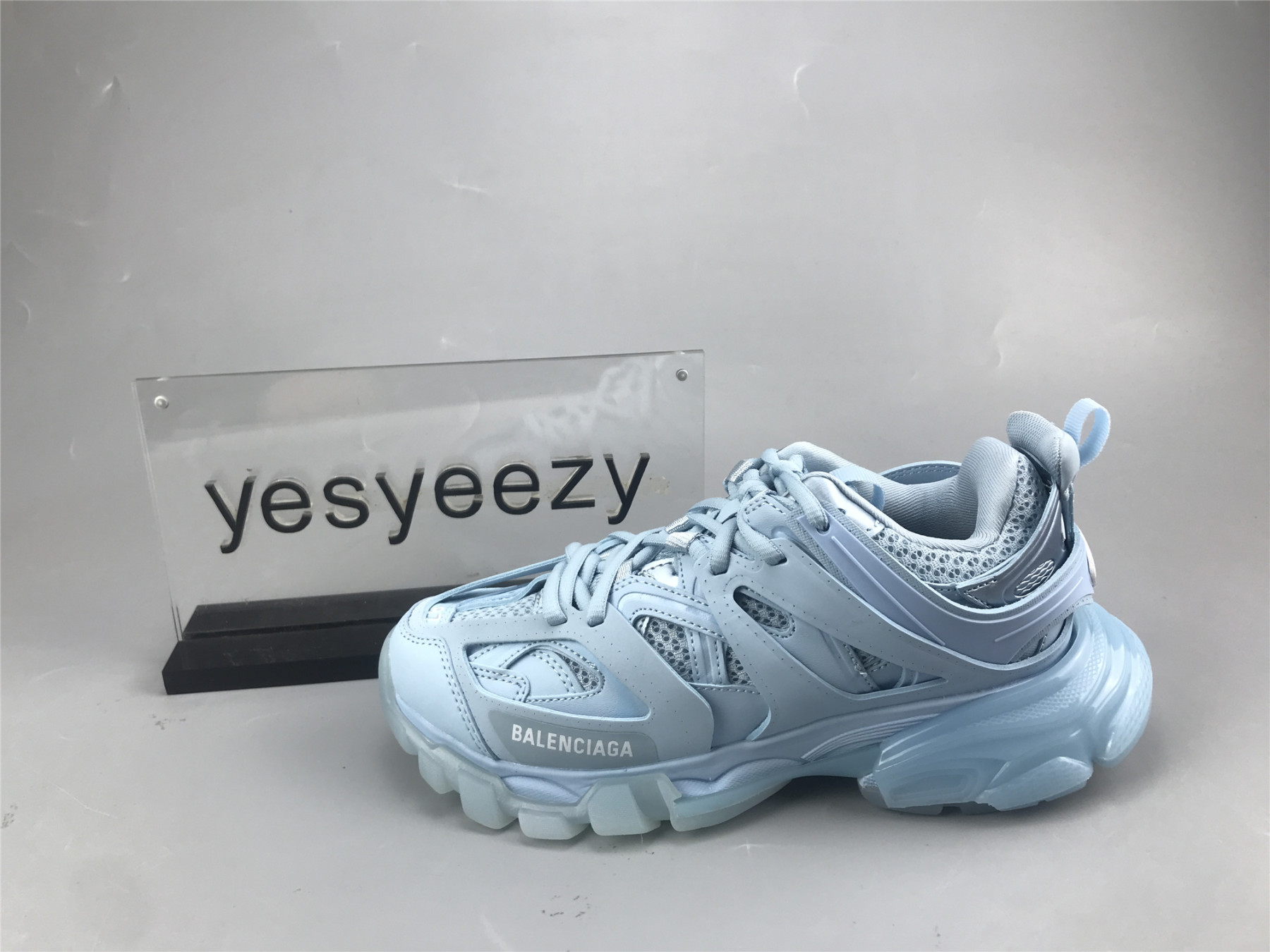 UA TRACK SNEAKER SKY BLUE TRANSPARENT