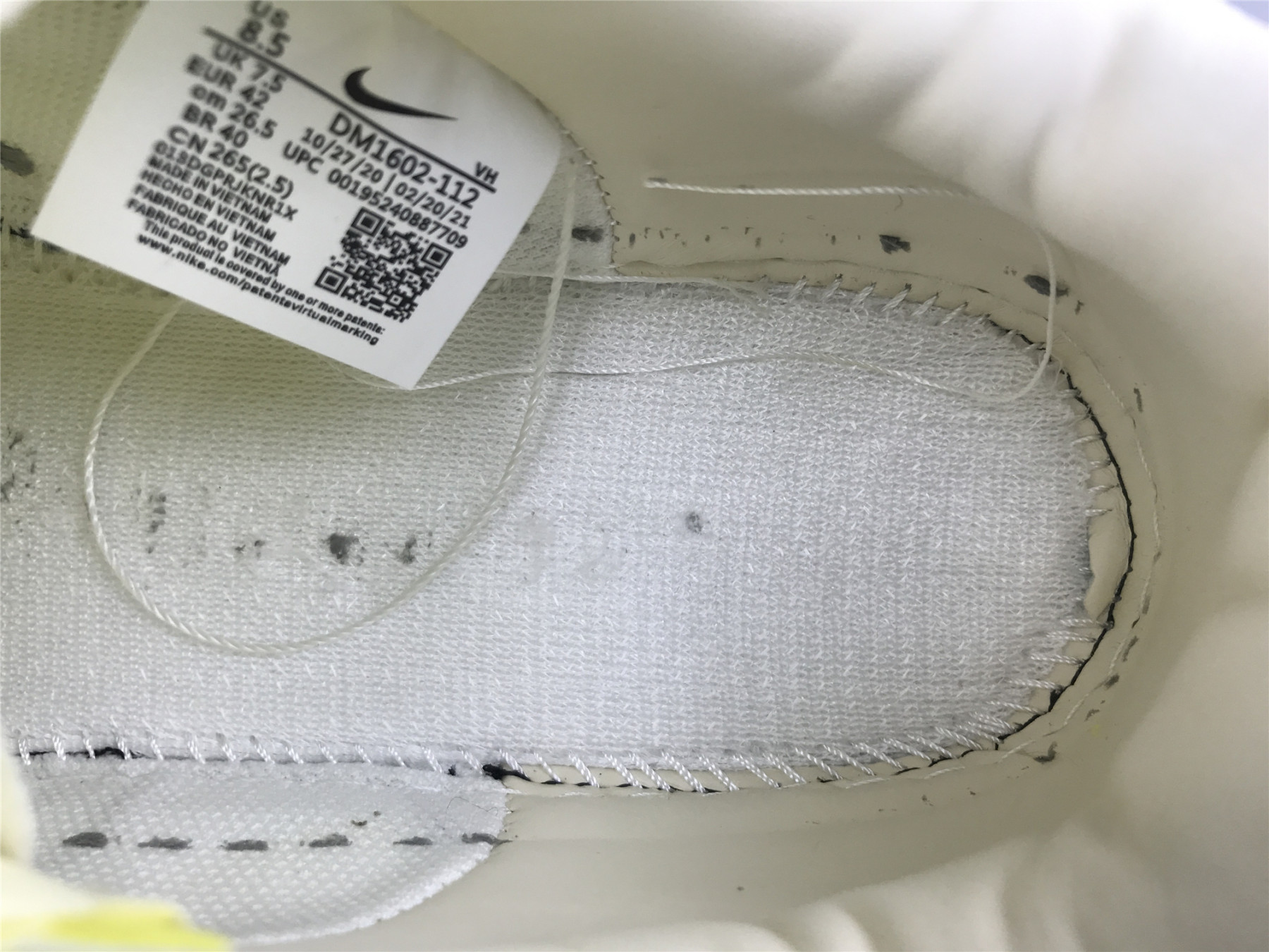 UA NIKE OFF-WHITE X DUNK LOW