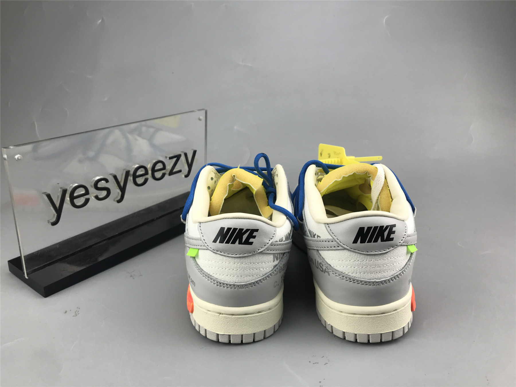UA NIKE OFF-WHITE X DUNK LOW