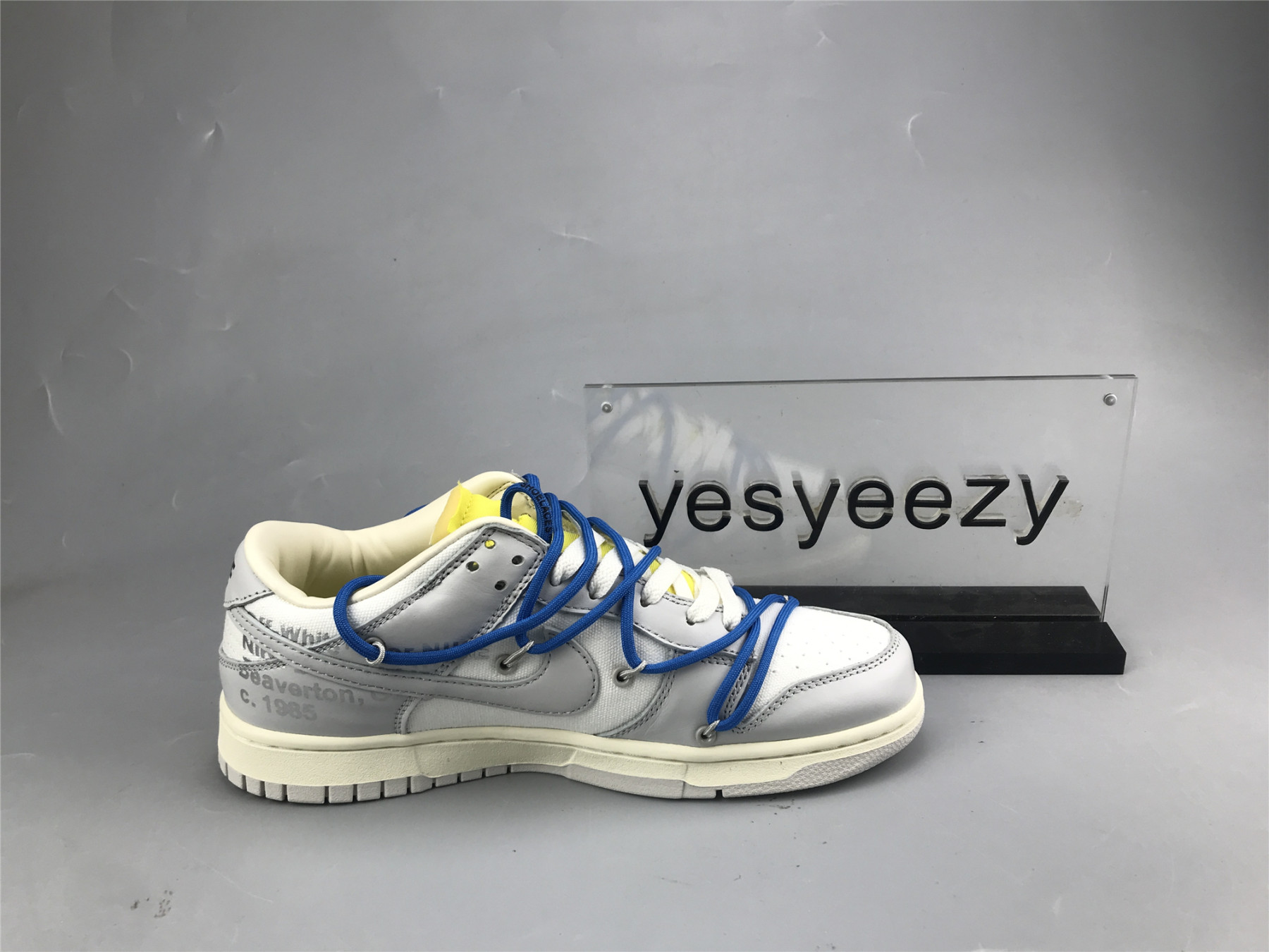 UA NIKE OFF-WHITE X DUNK LOW