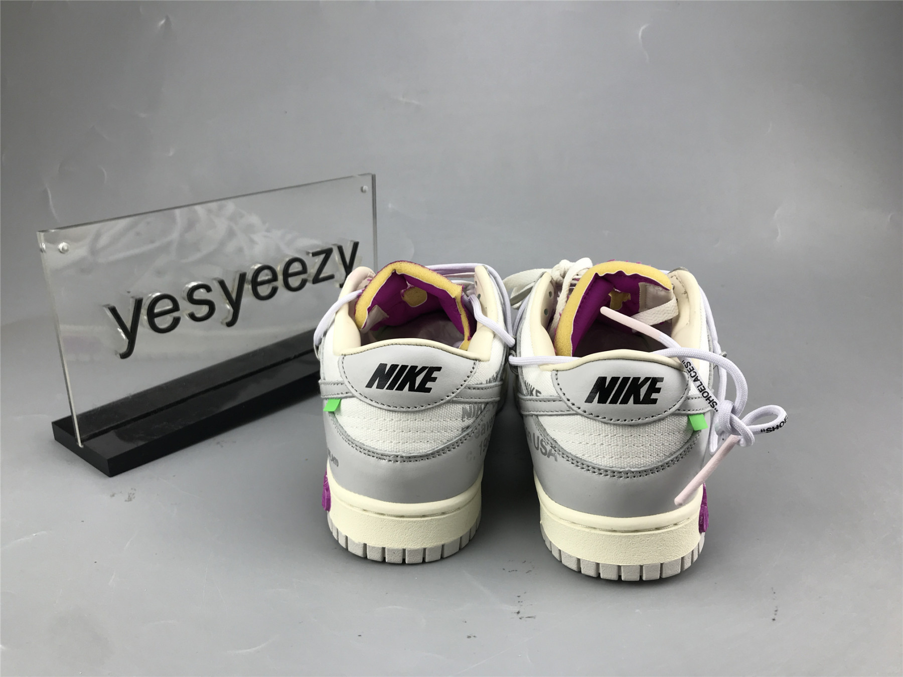 UA NIKE OFF-WHITE X DUNK LOW