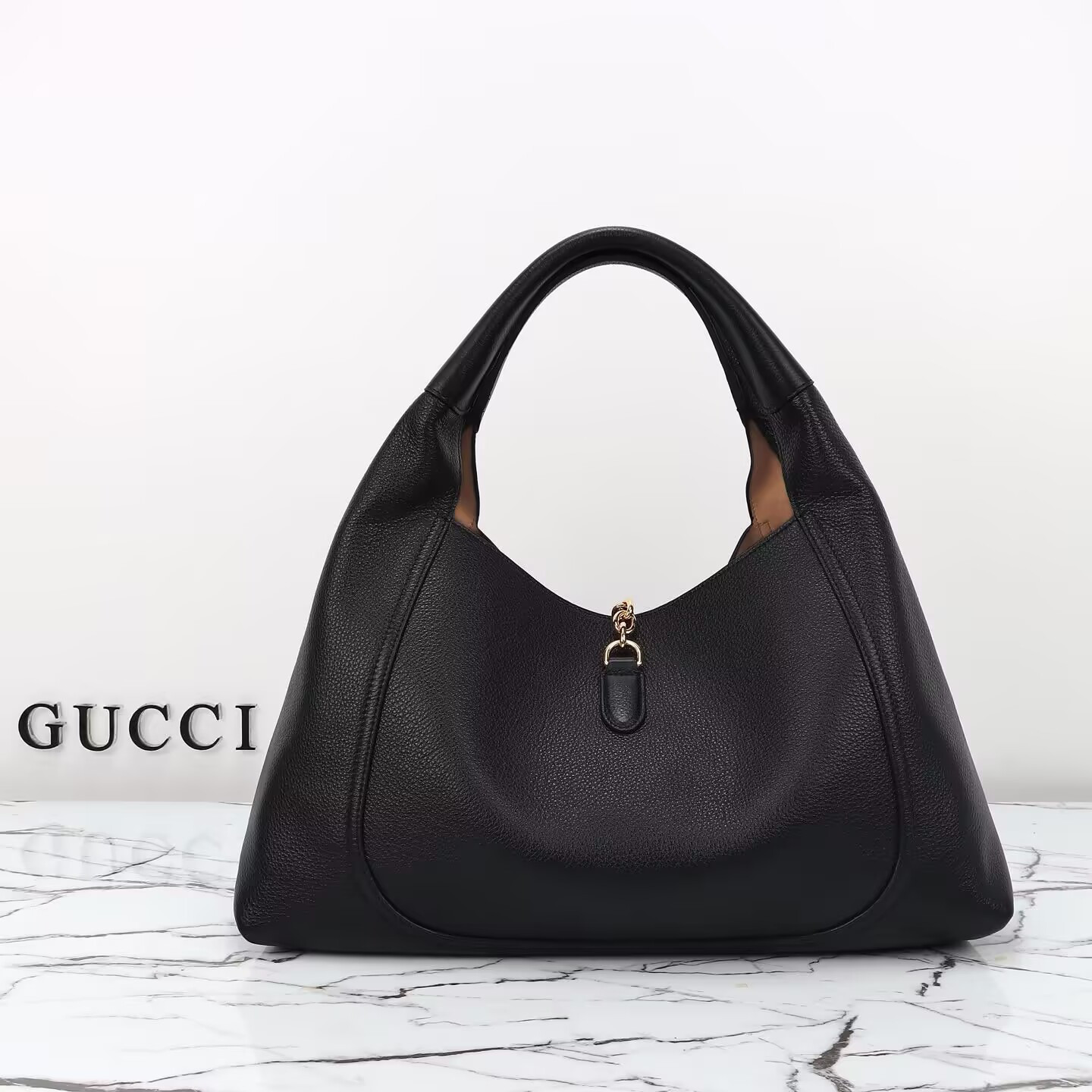 Gvc*1 softbit maxi shoulder bag black 46x26x16cm