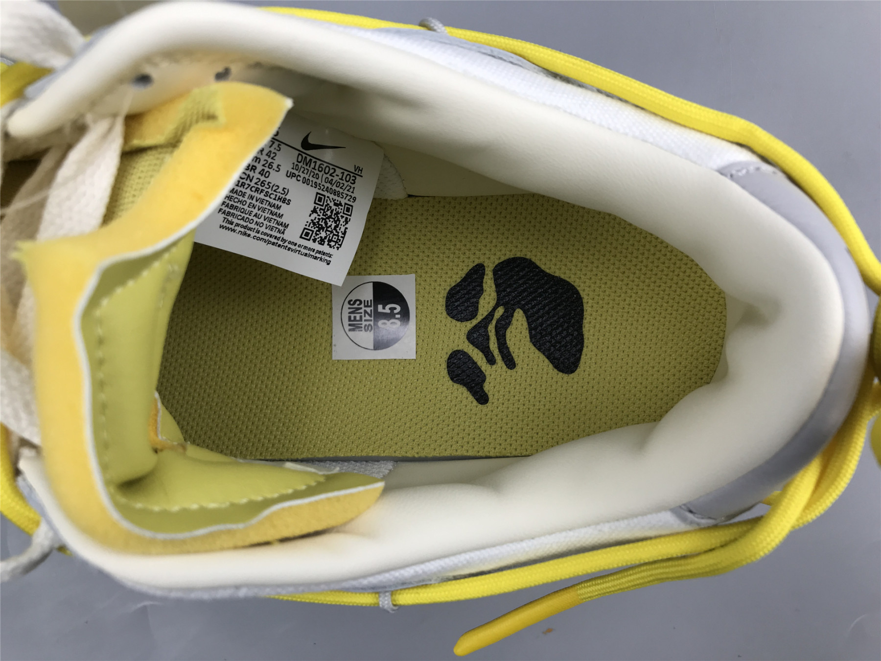 UA NIKE OFF-WHITE X DUNK LOW