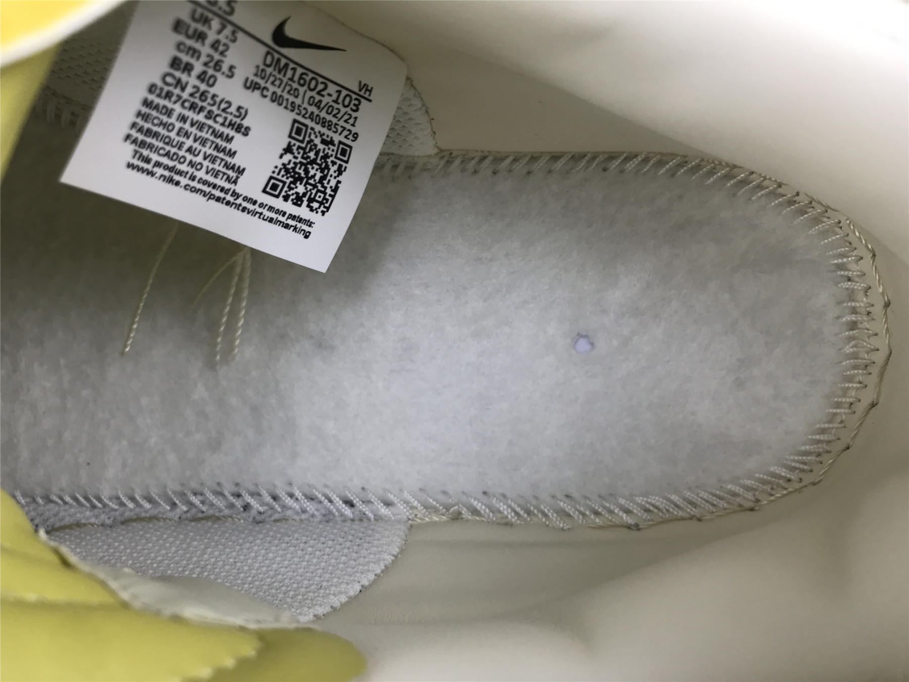 UA NIKE OFF-WHITE X DUNK LOW