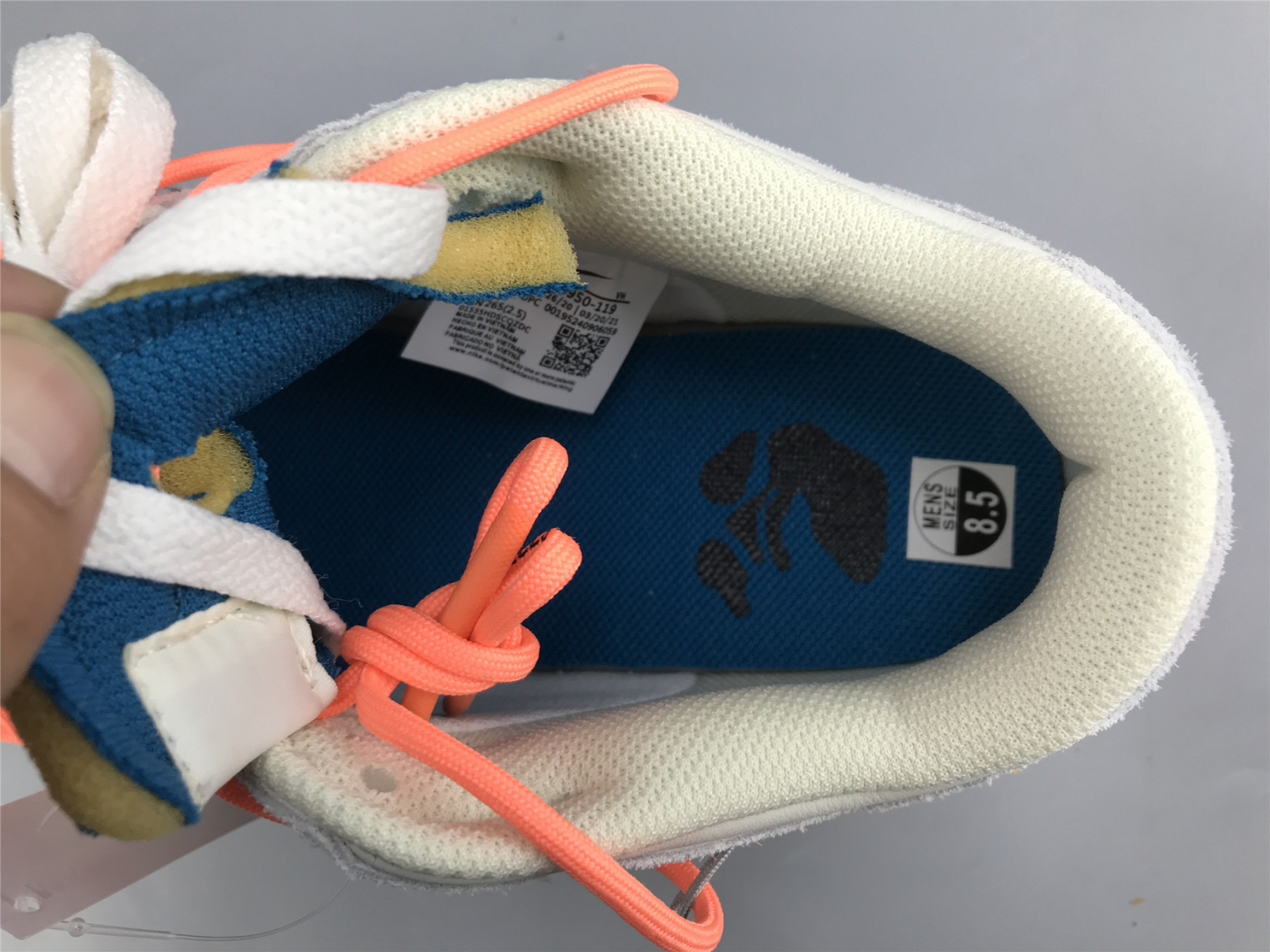 UA NIKE OFF-WHITE X DUNK LOW
