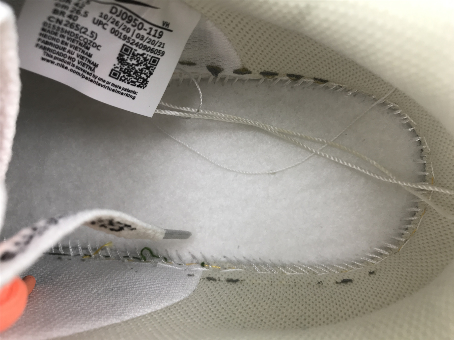 UA NIKE OFF-WHITE X DUNK LOW