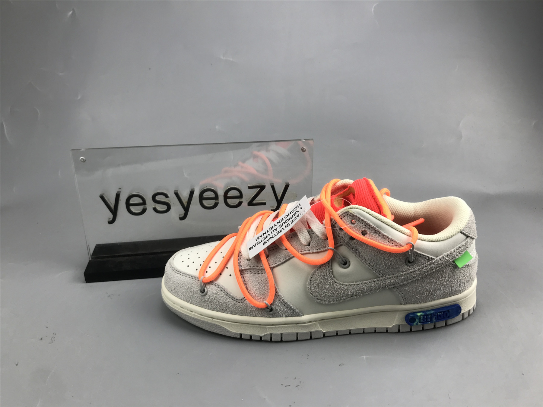UA NIKE OFF-WHITE X DUNK LOW
