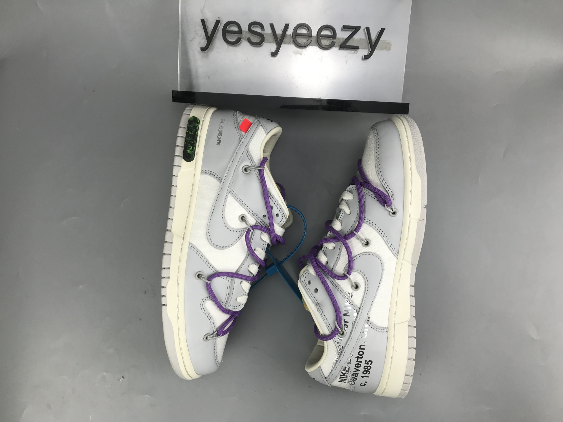 UA NIKE OFF-WHITE X DUNK LOW