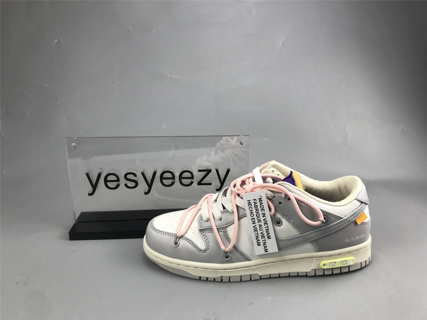 UA NIKE OFF-WHITE X DUNK LOW