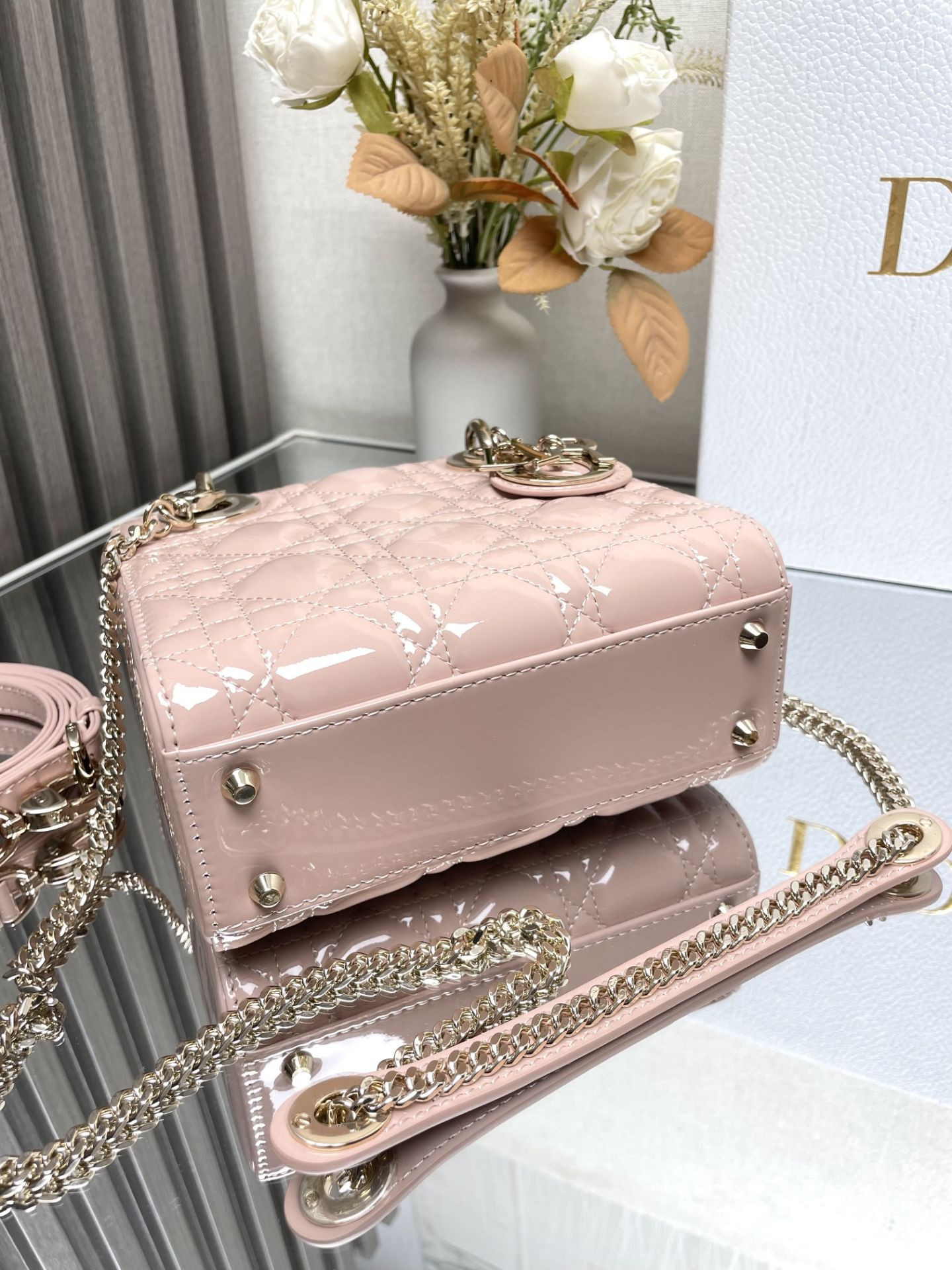 MINI LADY D10r D10rAMOUR BAG 17x15x7cm