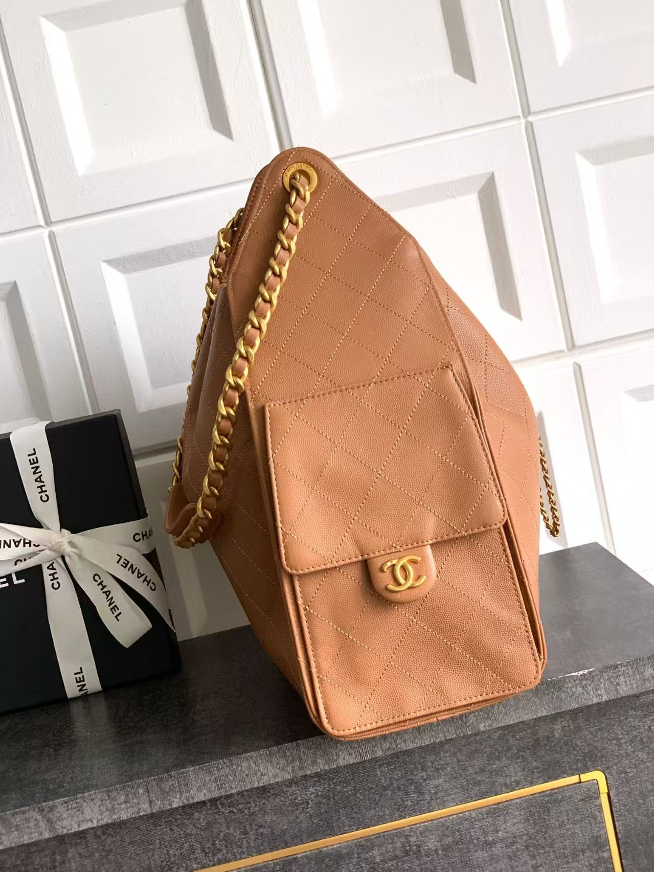 Ch**el 25C Bucket BAG 40x30x15cm