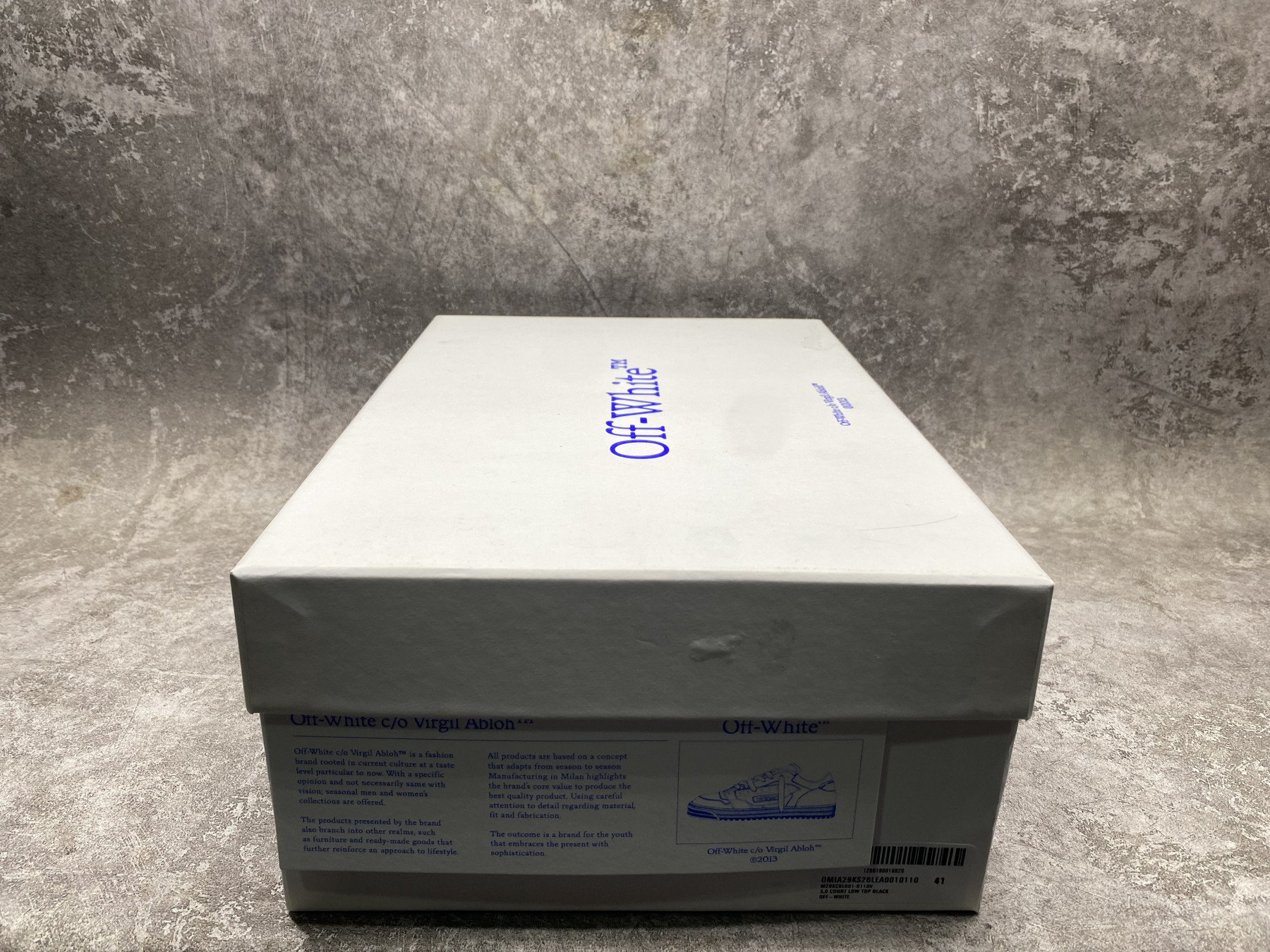 UA Off-White 3.0 Court Low Top Sneakers