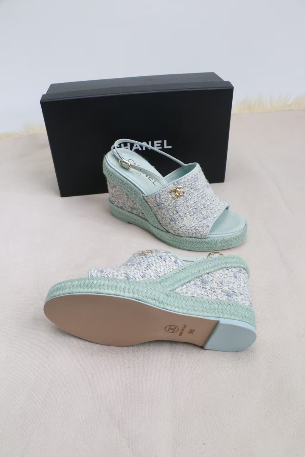UA Chanel Sandals